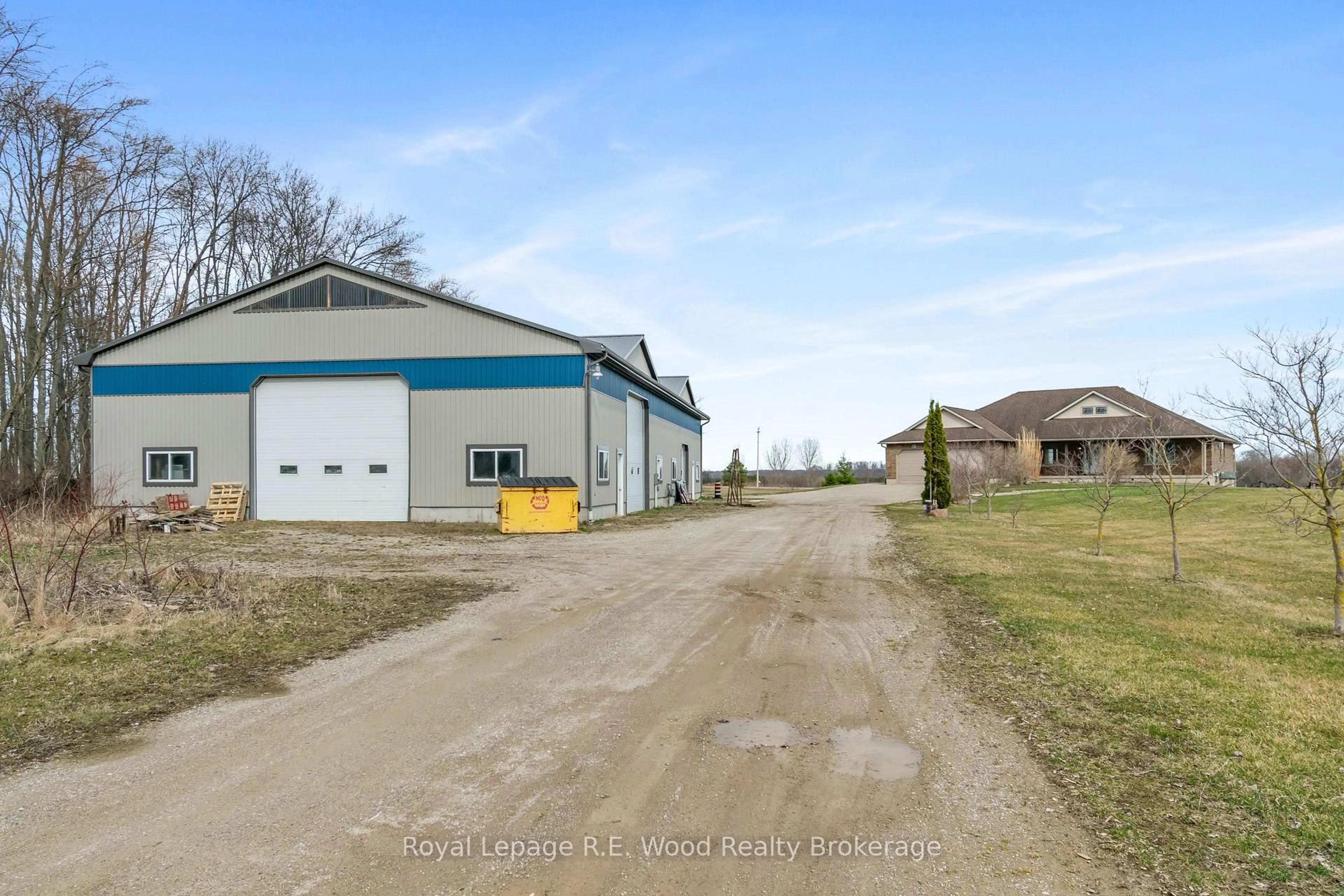 A pic from outside/outdoor area/front of a property/back of a property/a pic from drone, unknown for 772216 Summerville Line, Norwich Ontario N0J 1R0