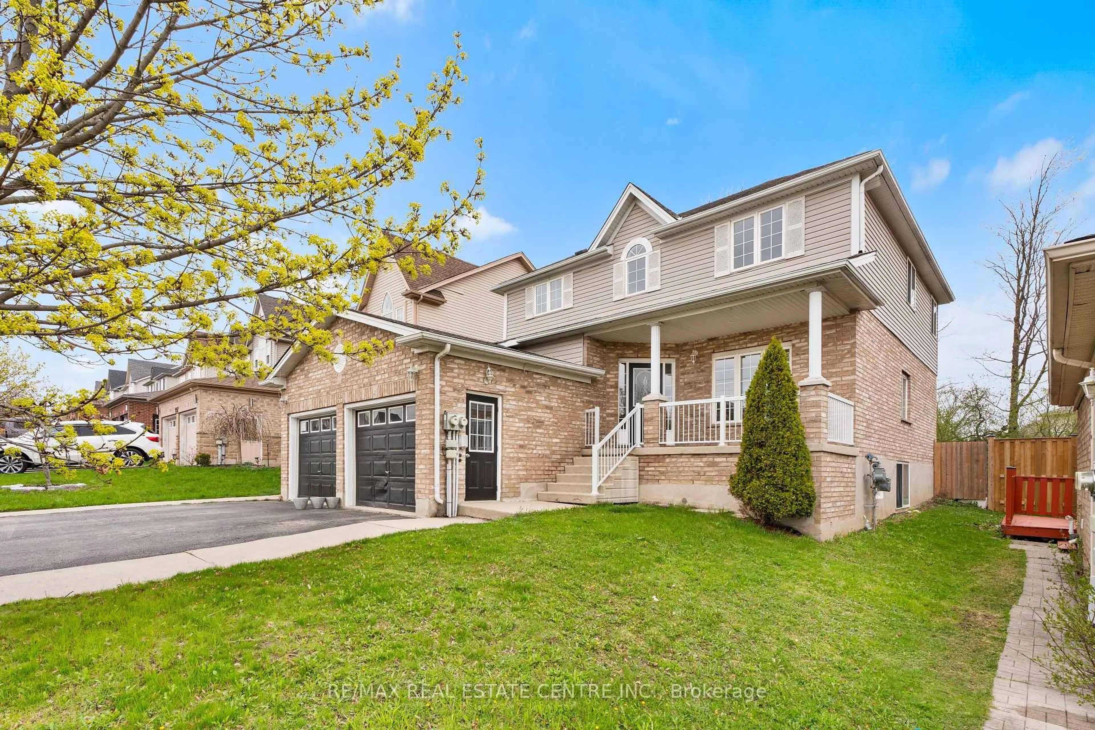 Home with brick exterior material, street for 155 Elmira Rd, Guelph Ontario N1K 1Y9