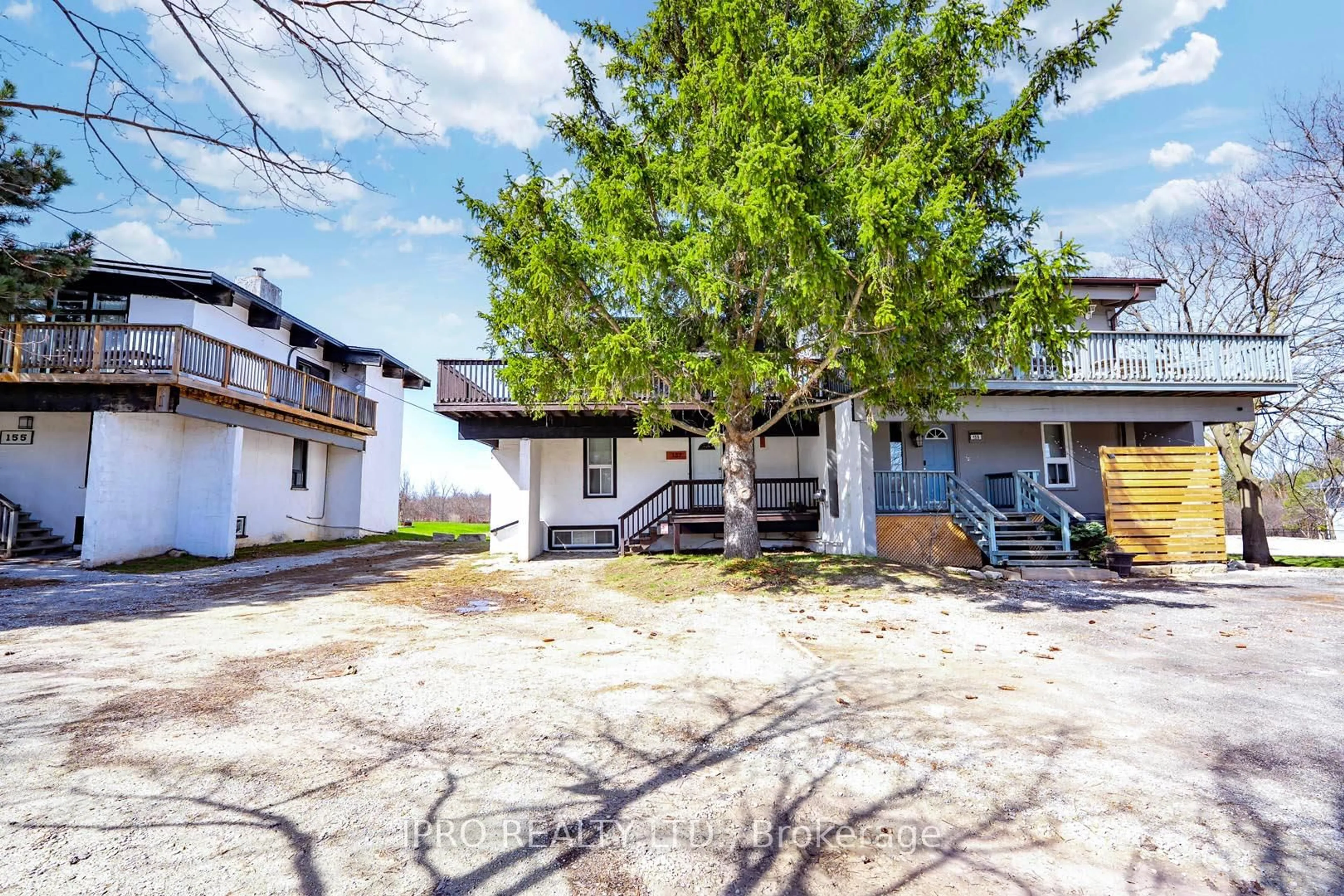 A pic from outside/outdoor area/front of a property/back of a property/a pic from drone, street for 157 Tyrolean Lane, Blue Mountains Ontario L9Y 0N3