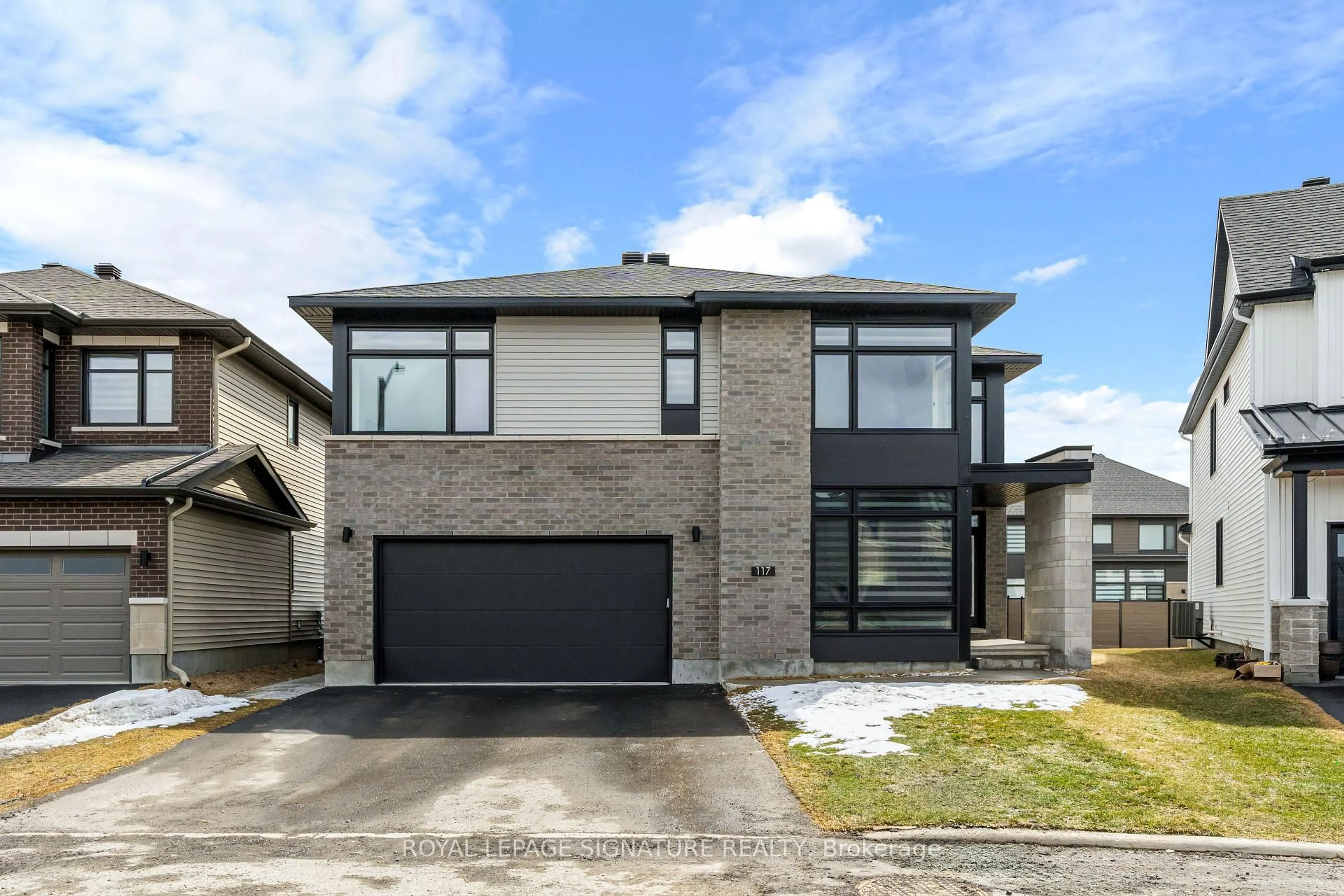 Home with brick exterior material, street for 117 Orchestra Way, Ottawa Ontario K4M 0R5