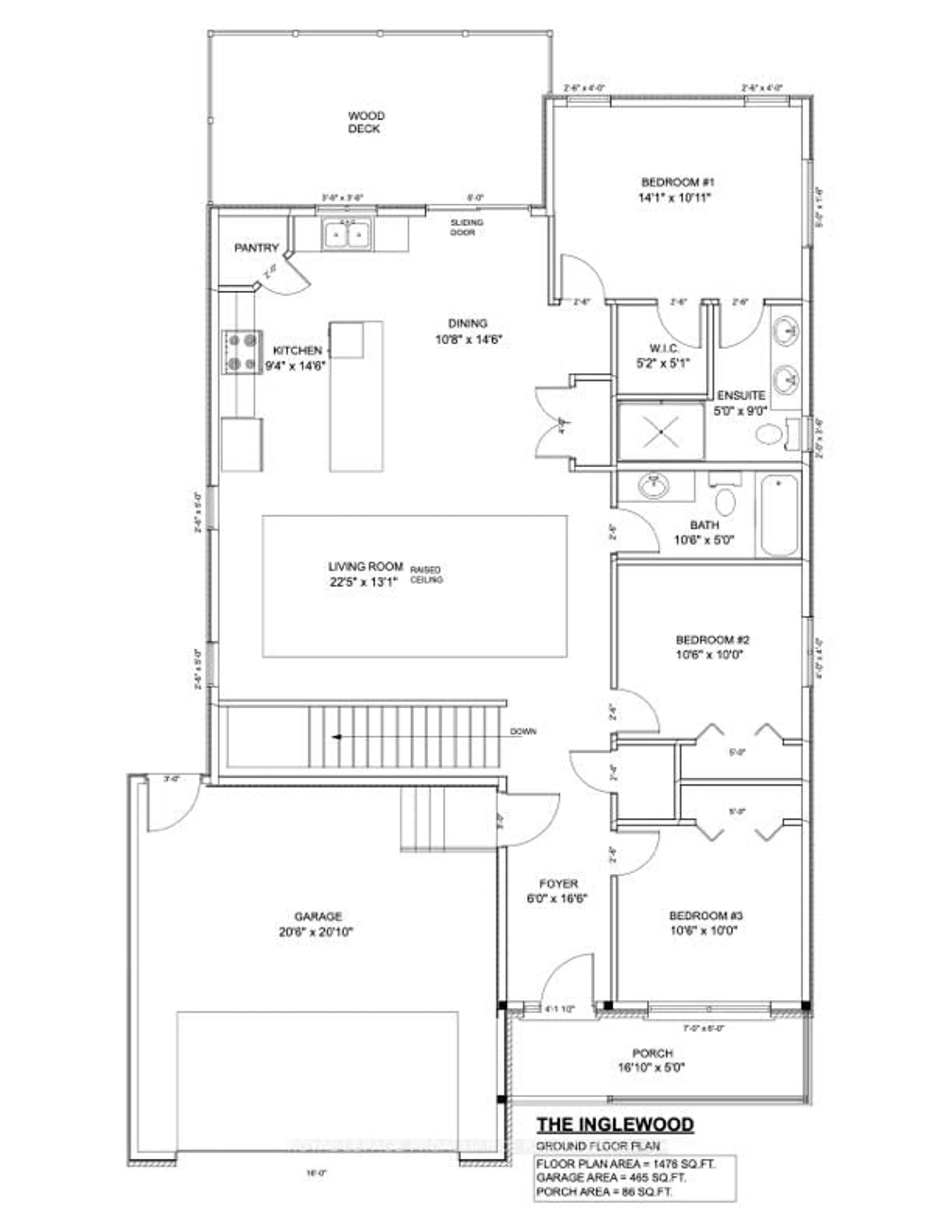 Floor plan for 29 Schmidt Way, Ingleside Ontario K8V 5P4