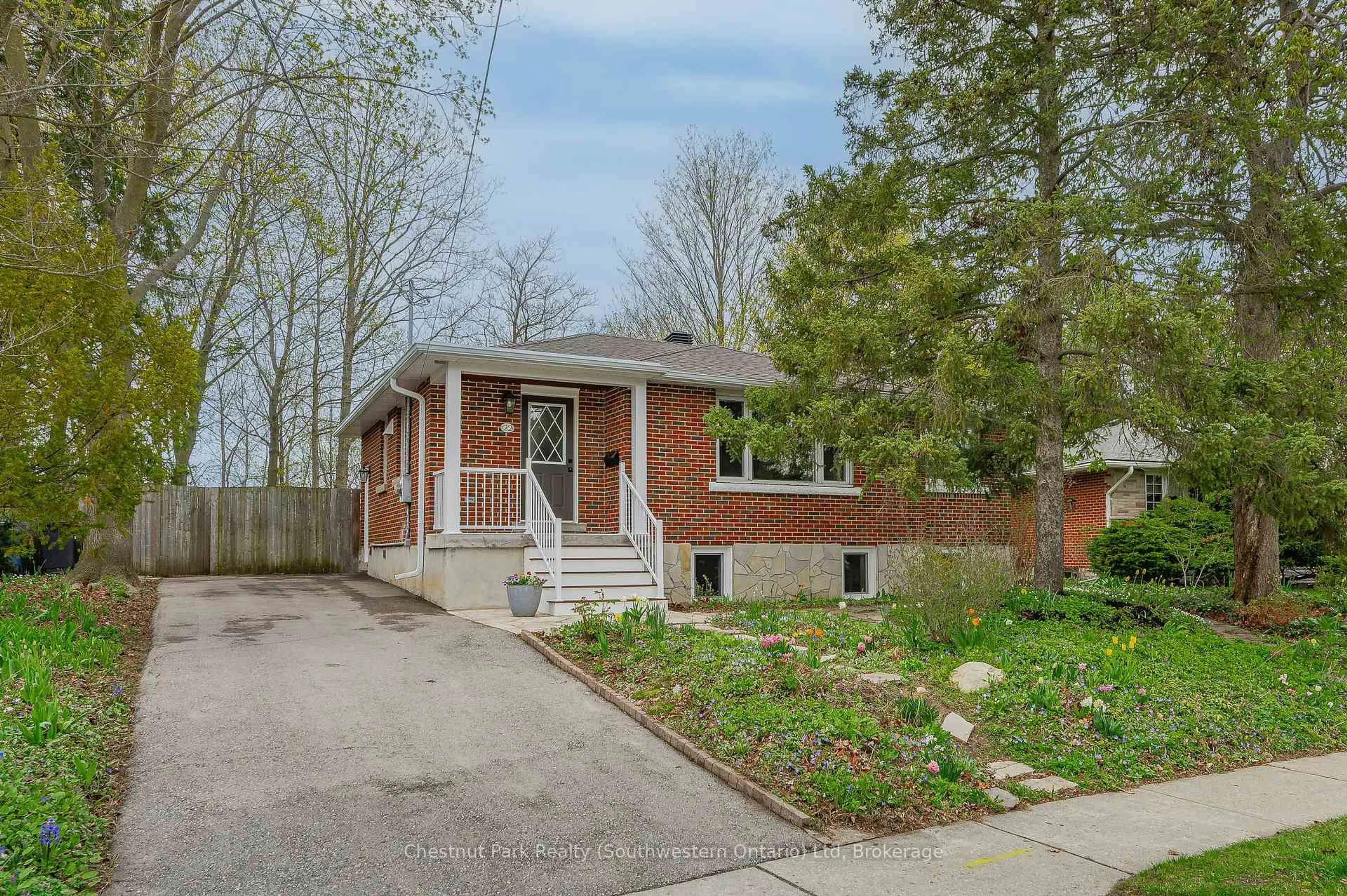 Home with brick exterior material, street for 22 Hamel Ave, Guelph Ontario N1H 5M1