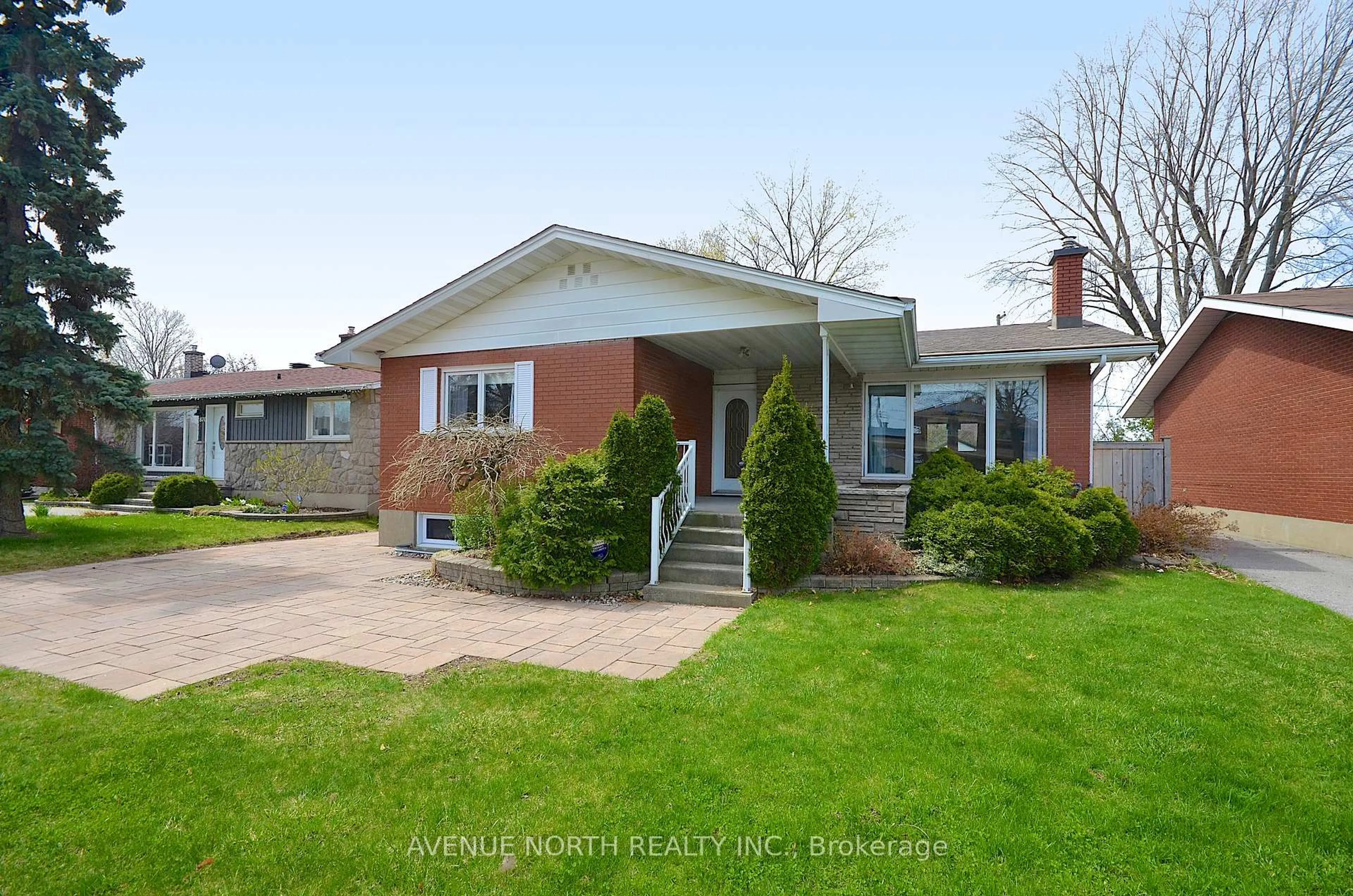 Home with brick exterior material, street for 866 Claude St, Ottawa Ontario K1K 2S6