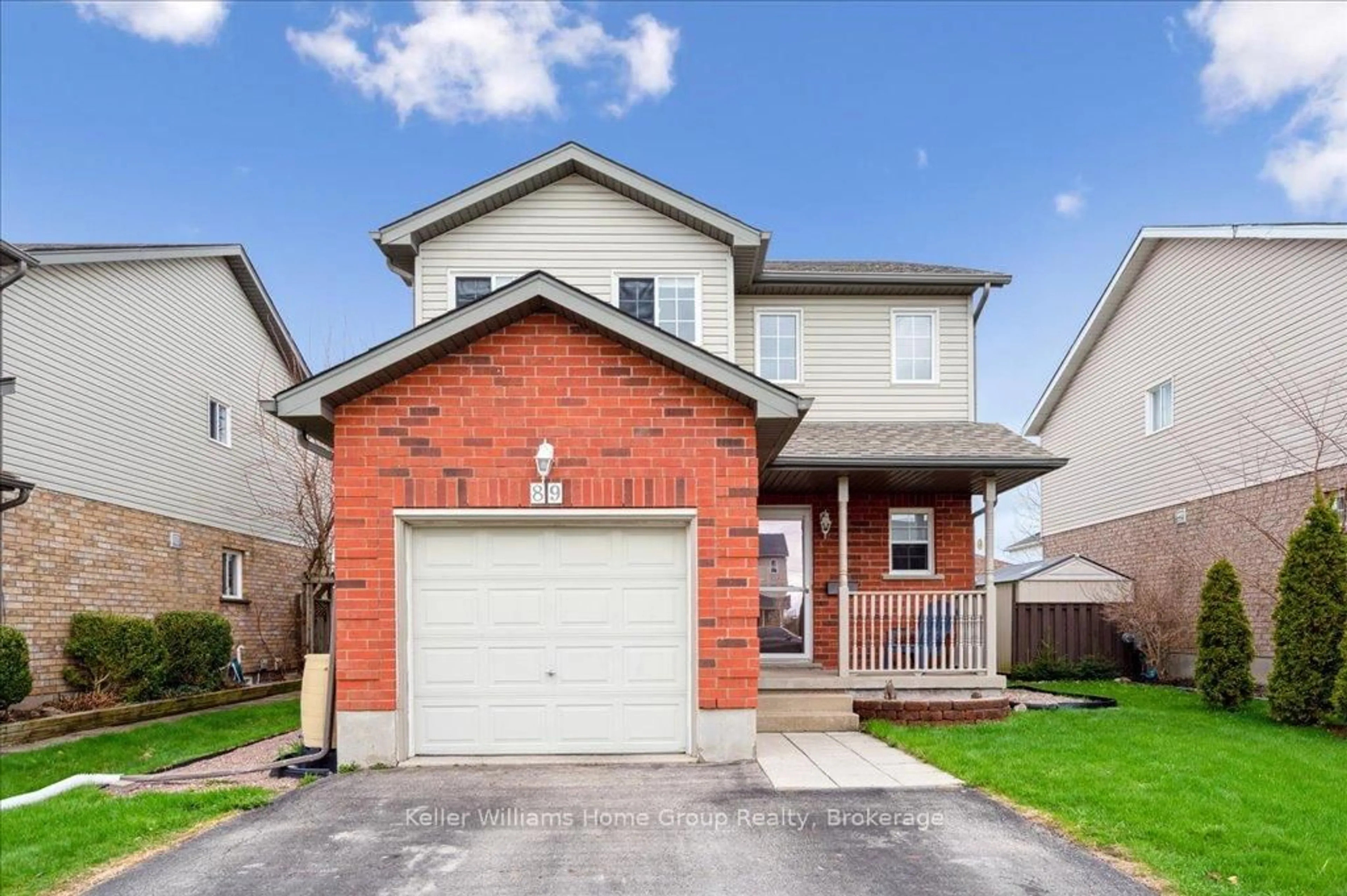Home with brick exterior material, street for 89 Milligan St, Centre Wellington Ontario N1M 3S5