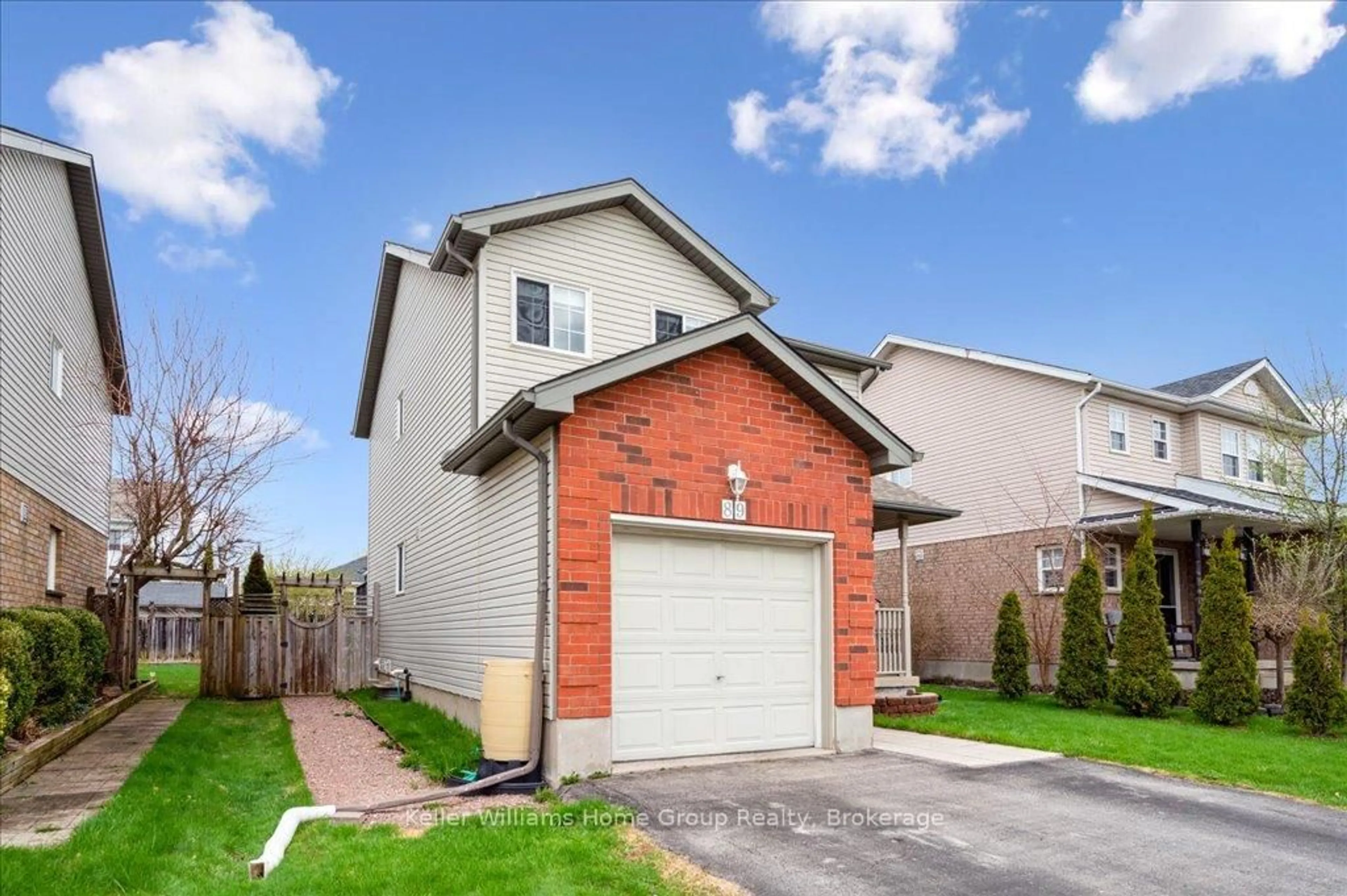 Home with brick exterior material, street for 89 Milligan St, Centre Wellington Ontario N1M 3S5