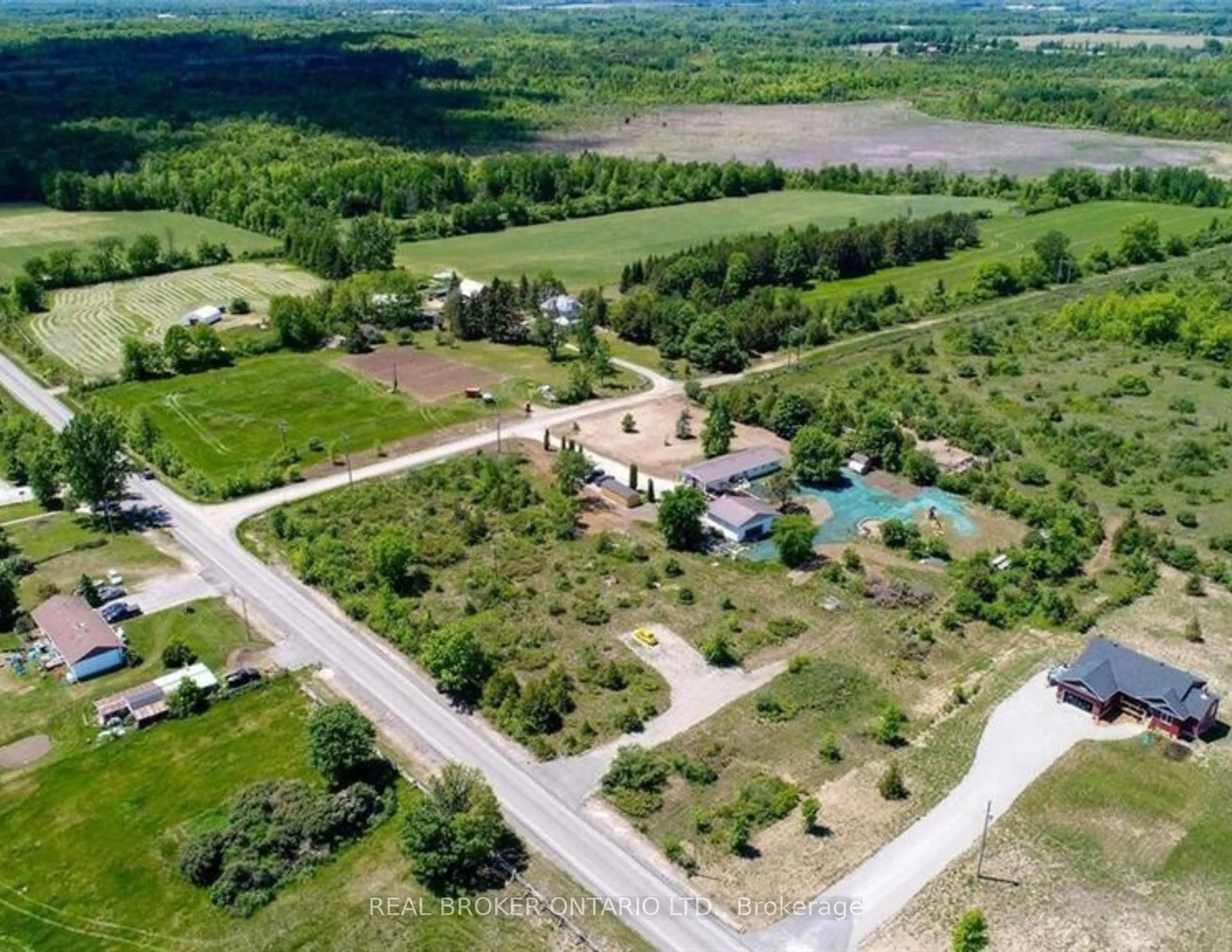 A pic from outside/outdoor area/front of a property/back of a property/a pic from drone, unknown for 00 Rice Rd, Elizabethtown-Kitley Ontario K0G 1G0