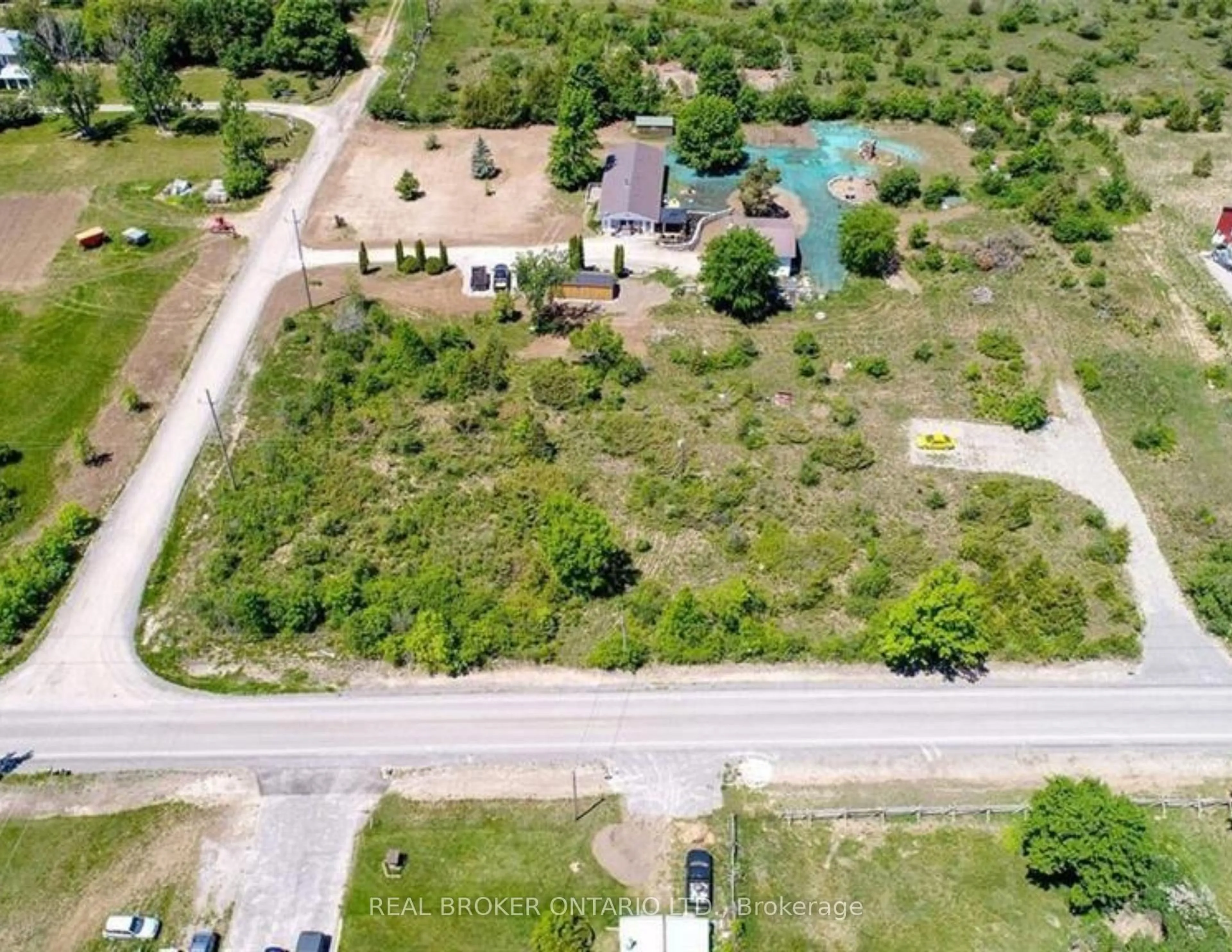 A pic from outside/outdoor area/front of a property/back of a property/a pic from drone, street for 00 Rice Rd, Elizabethtown-Kitley Ontario K0G 1G0