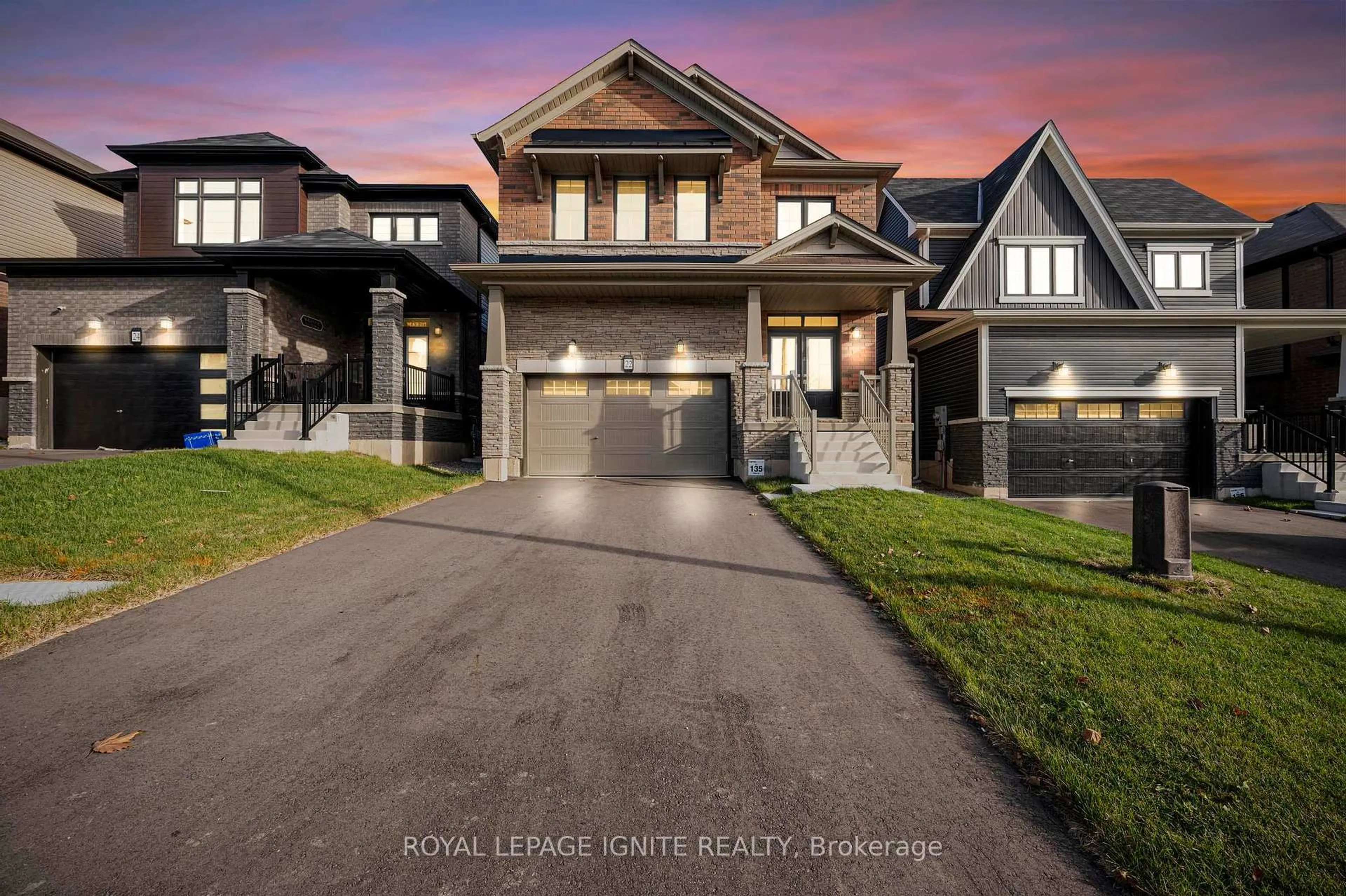 Home with brick exterior material, street for 22 Sundin Dr, Haldimand Ontario N3W 0H1