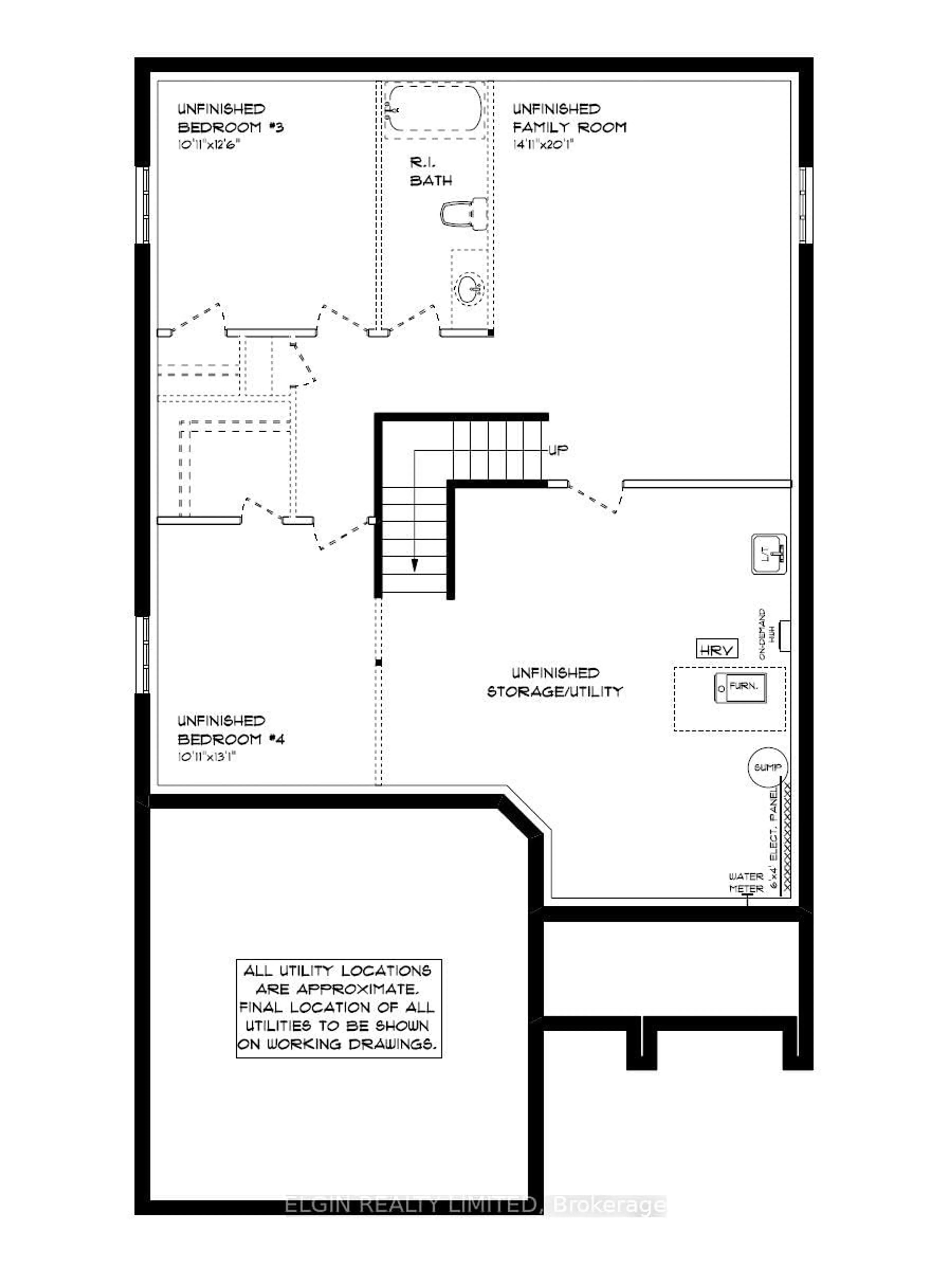 Floor plan for 11 Berardi Cres, South-West Oxford Ontario N0J 1N0