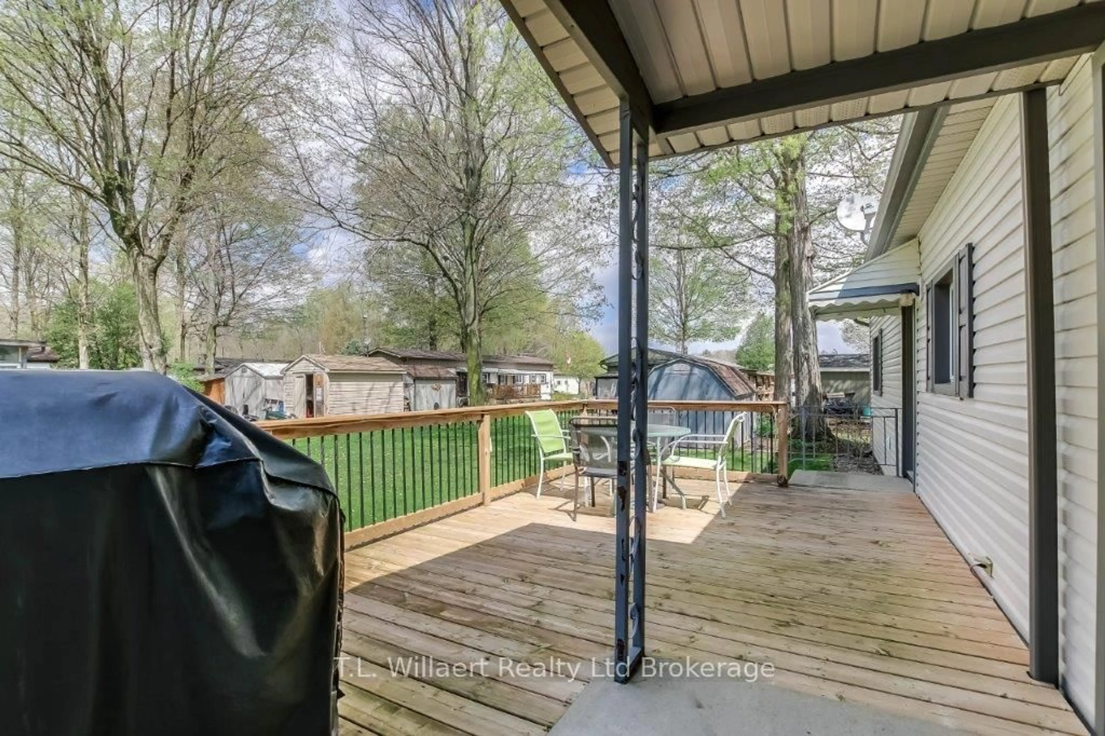 A pic from outside/outdoor area/front of a property/back of a property/a pic from drone, forest/trees view for 10085 Culloden Rd #211, Bayham Ontario N0J 1H0