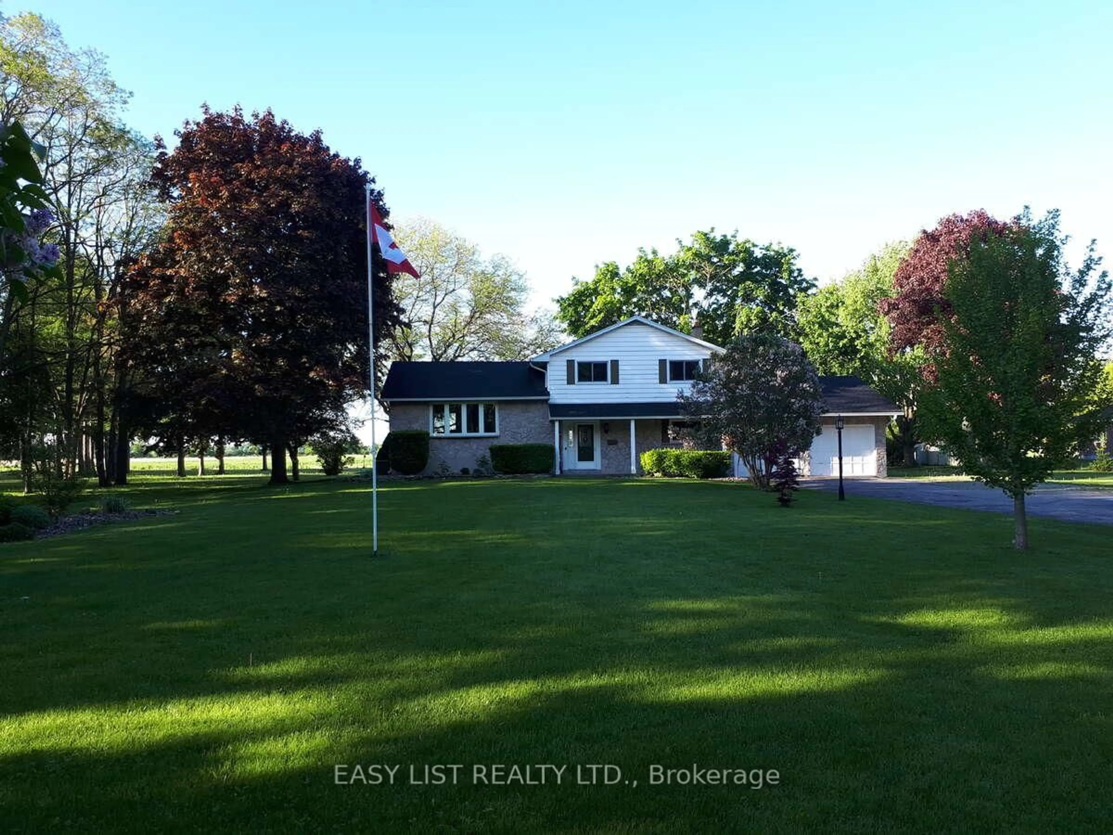 A pic from outside/outdoor area/front of a property/back of a property/a pic from drone, water/lake/river/ocean view for 3051 Egremont Rd, Plympton-Wyoming Ontario N0N 1E0