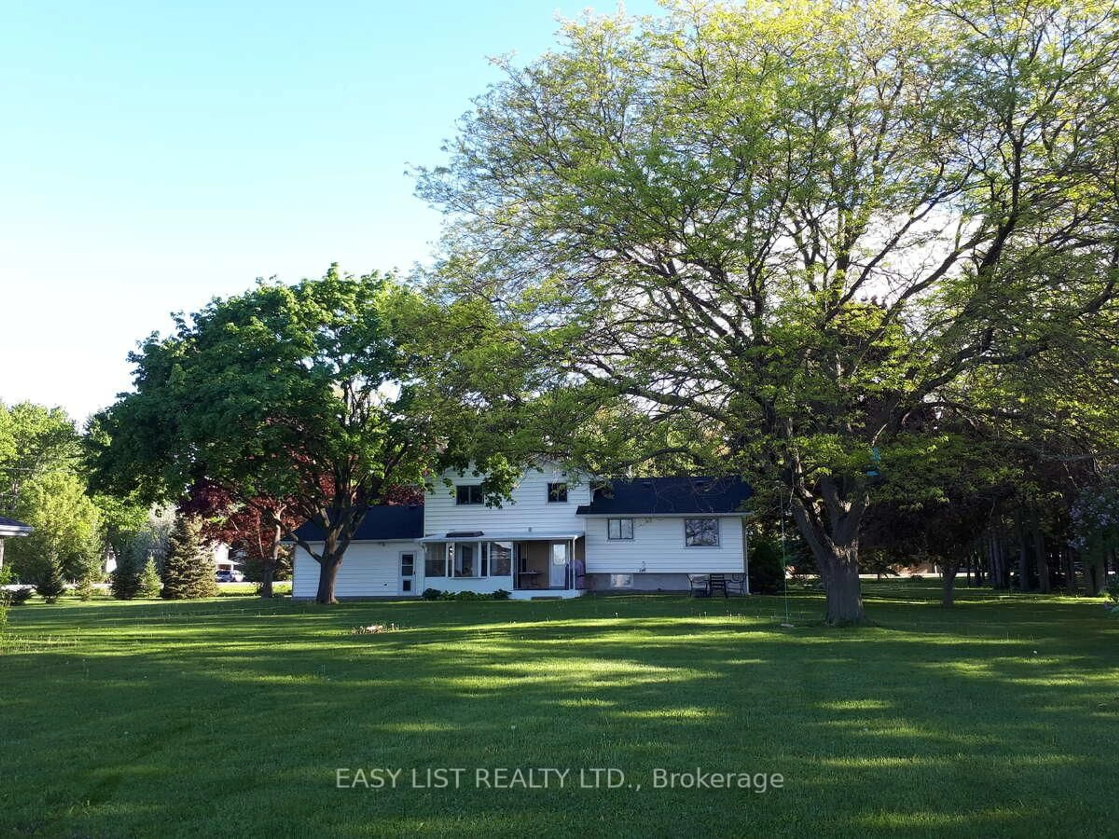A pic from outside/outdoor area/front of a property/back of a property/a pic from drone, unknown for 3051 Egremont Rd, Plympton-Wyoming Ontario N0N 1E0