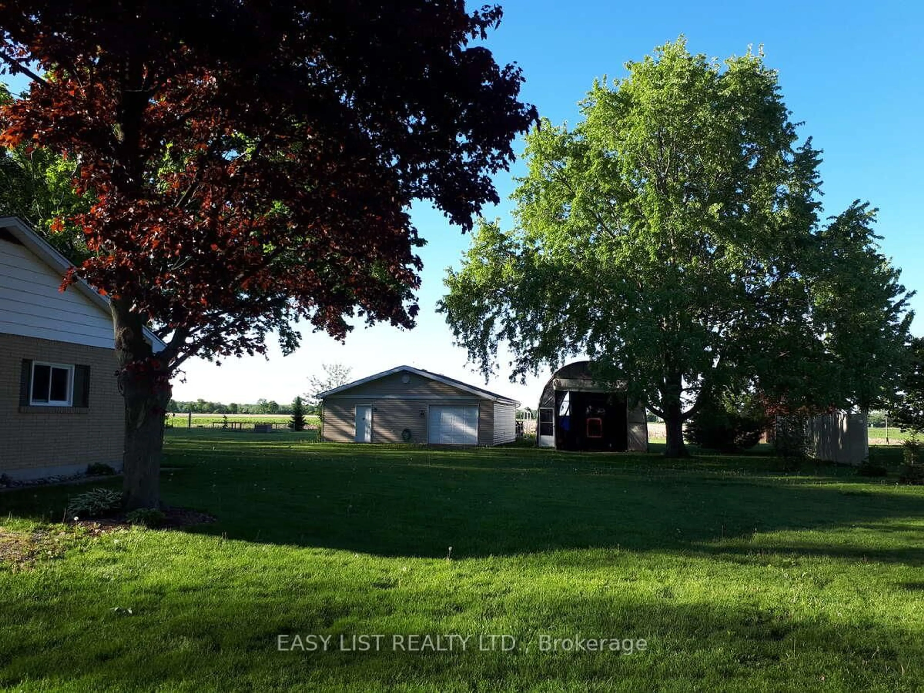 A pic from outside/outdoor area/front of a property/back of a property/a pic from drone, unknown for 3051 Egremont Rd, Plympton-Wyoming Ontario N0N 1E0