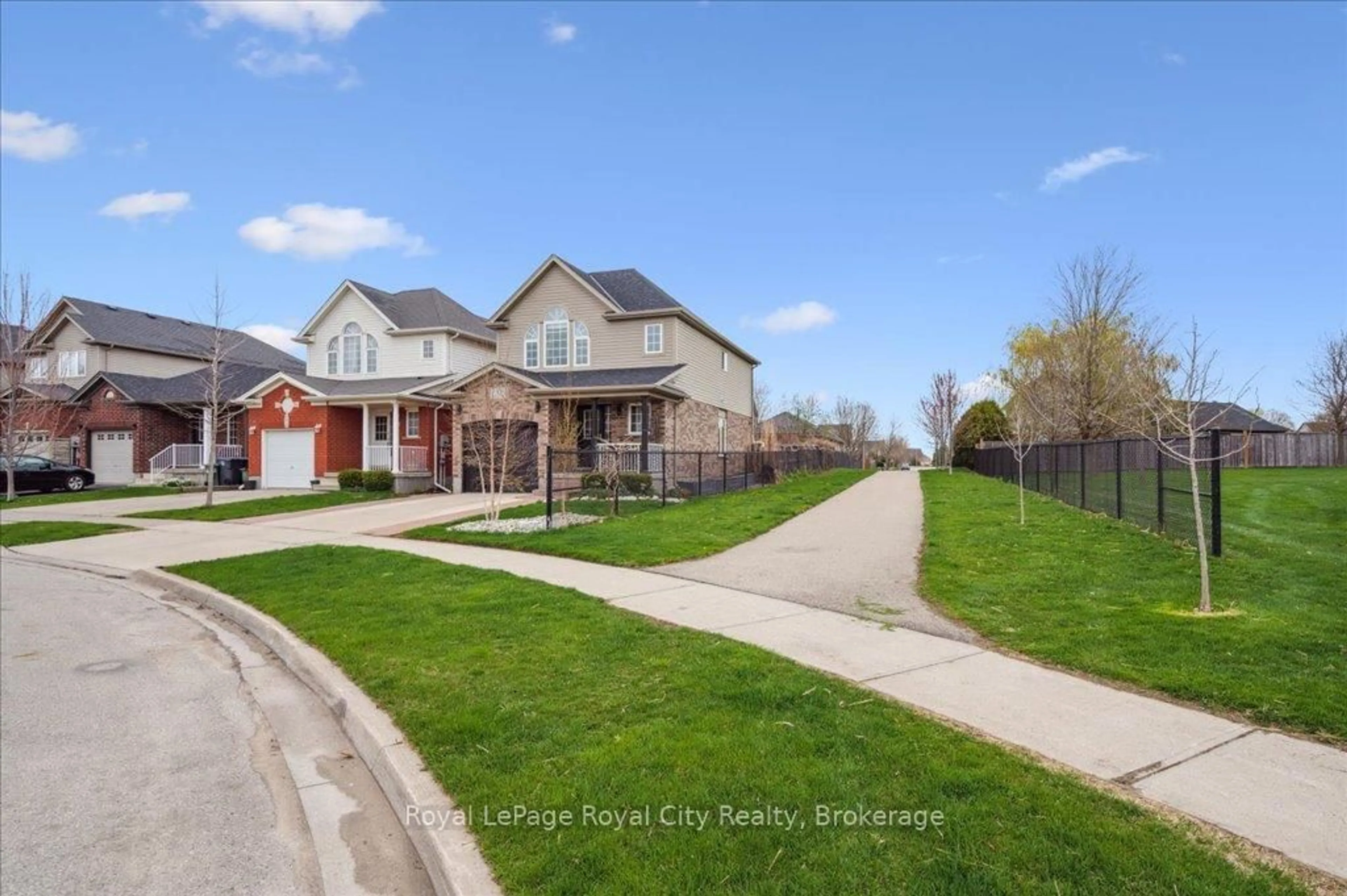 Home with brick exterior material, street for 33 Bowen Dr, Guelph Ontario N1E 0C9