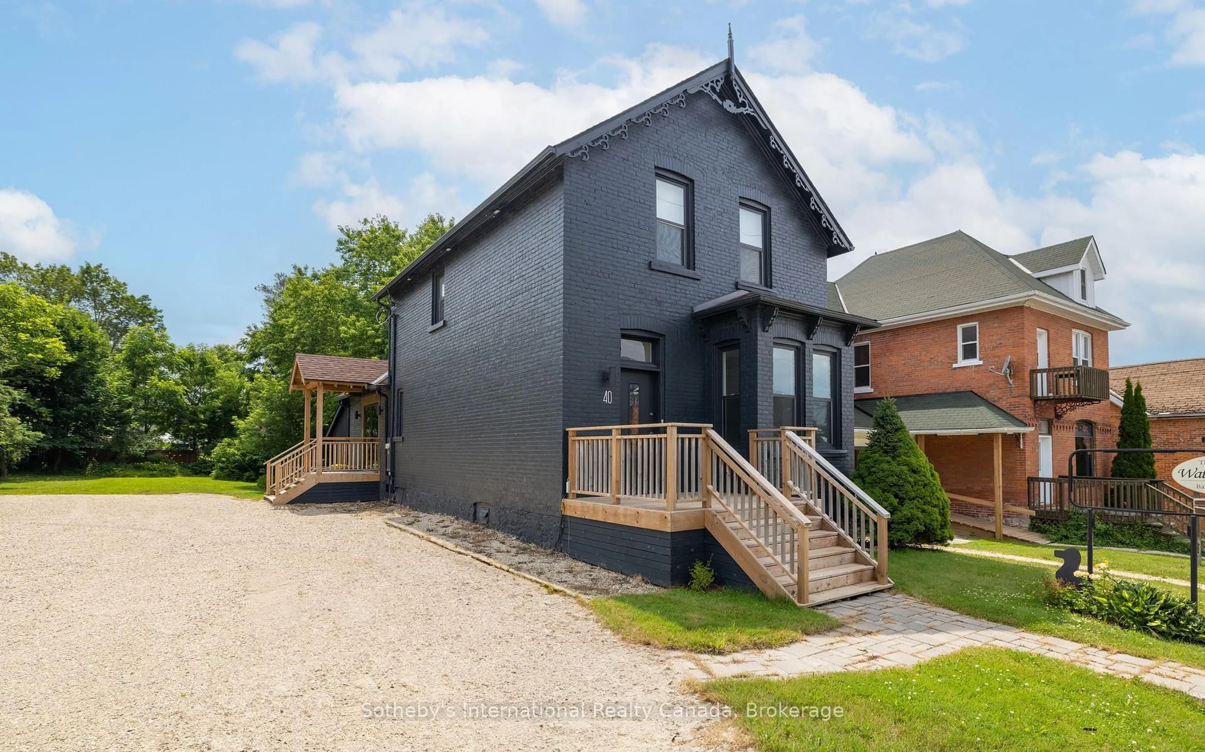 Home with brick exterior material, street for 40 TORONTO St, Grey Highlands Ontario N0C 1H0