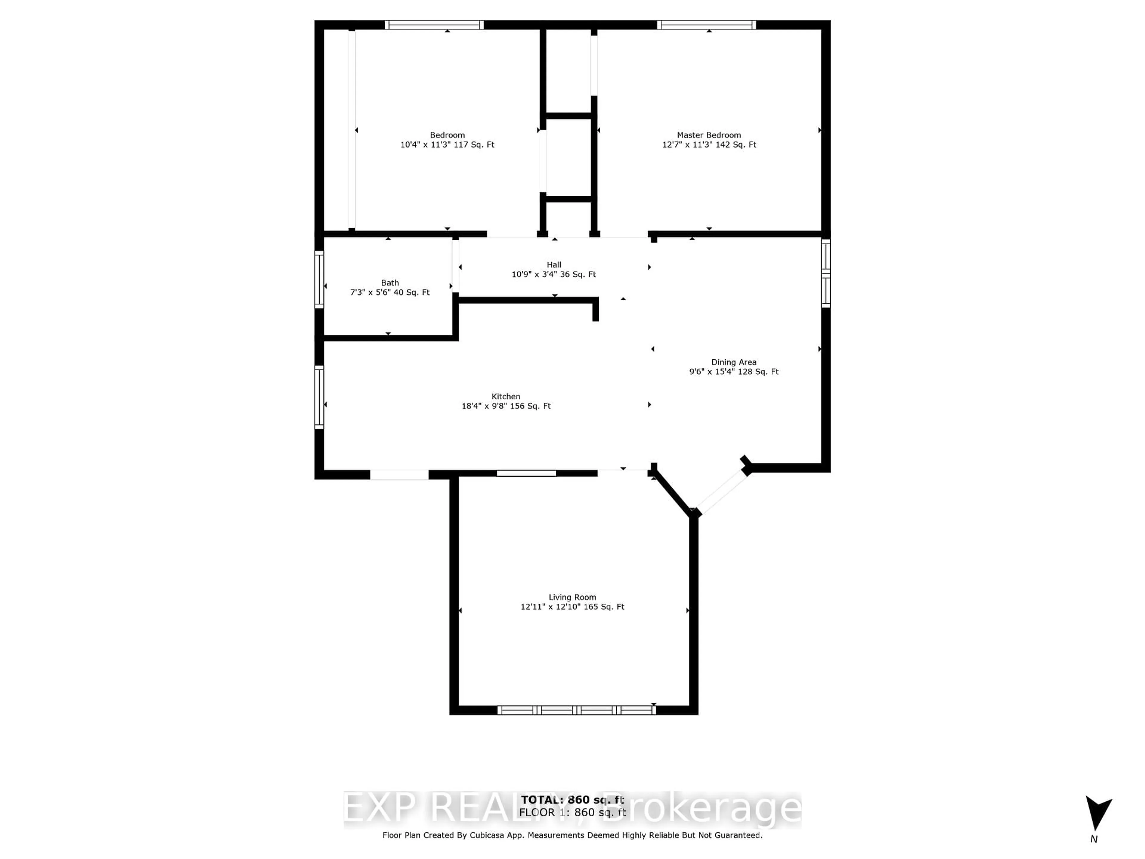 Floor plan for 330 Donald St, Ottawa Ontario K1K 1M5