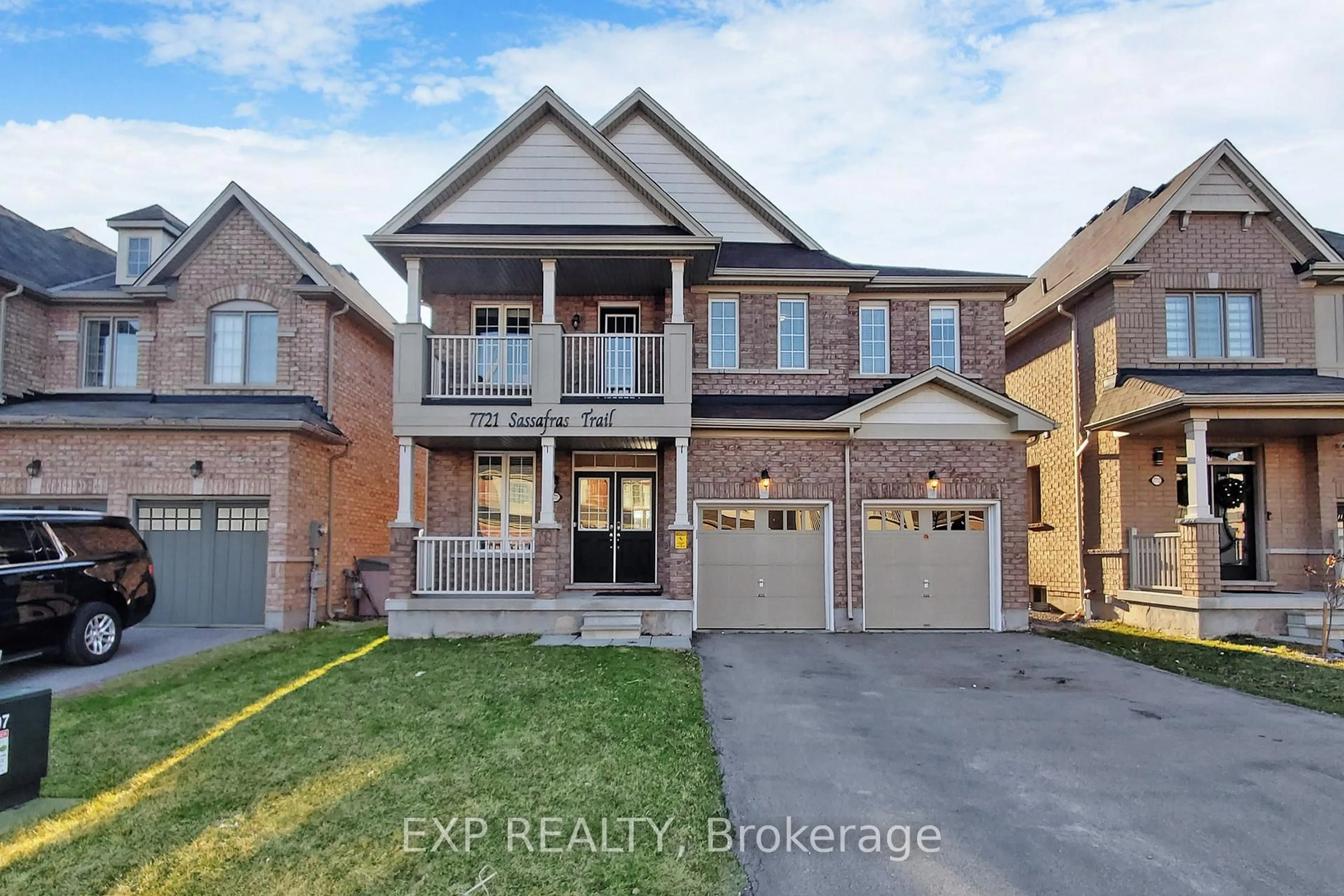 Home with brick exterior material, street for 7721 Sassafras Tr, Niagara Falls Ontario L2H 0N5