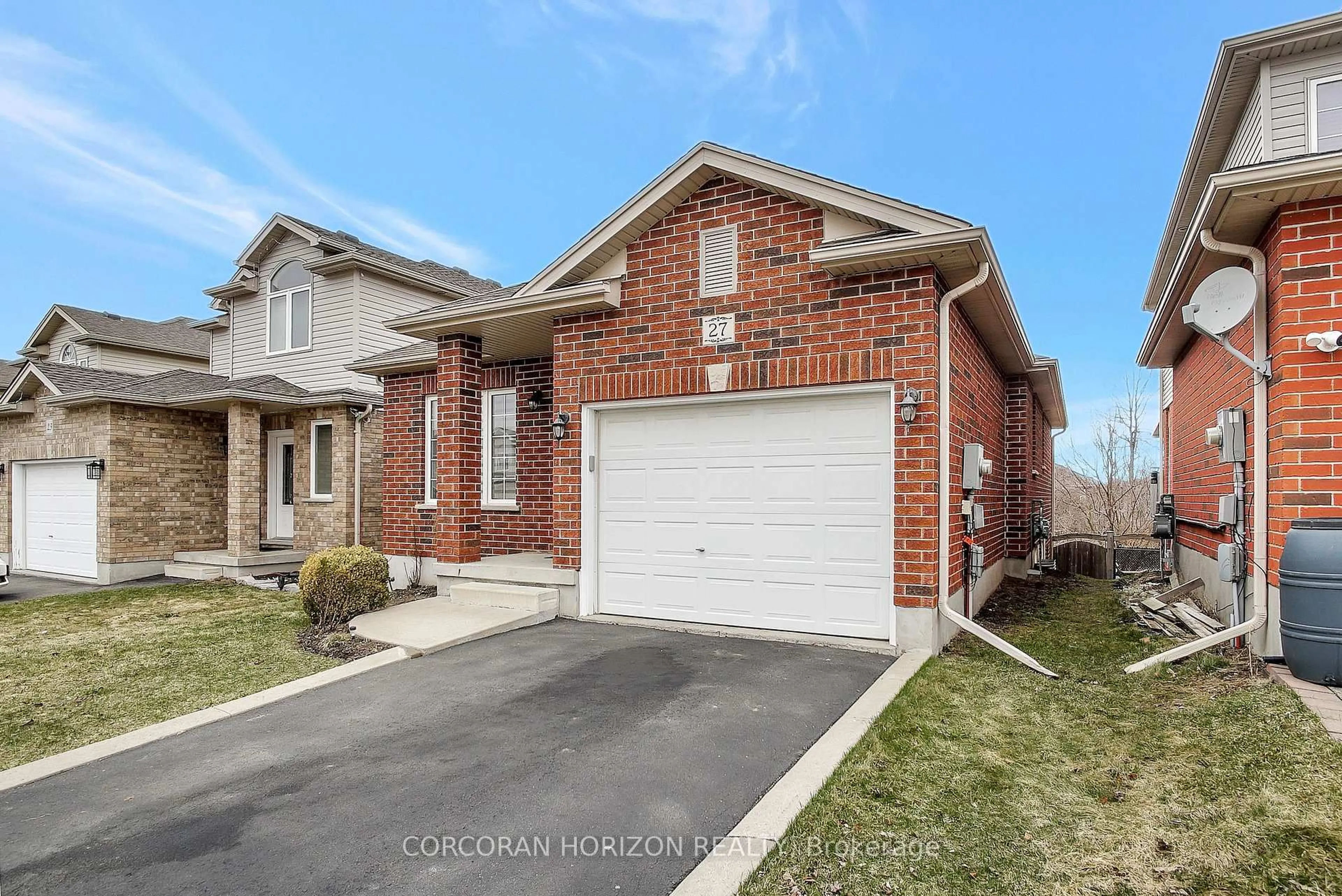 Home with brick exterior material, street for 27 Broadoaks Dr, Cambridge Ontario N1T 2C3