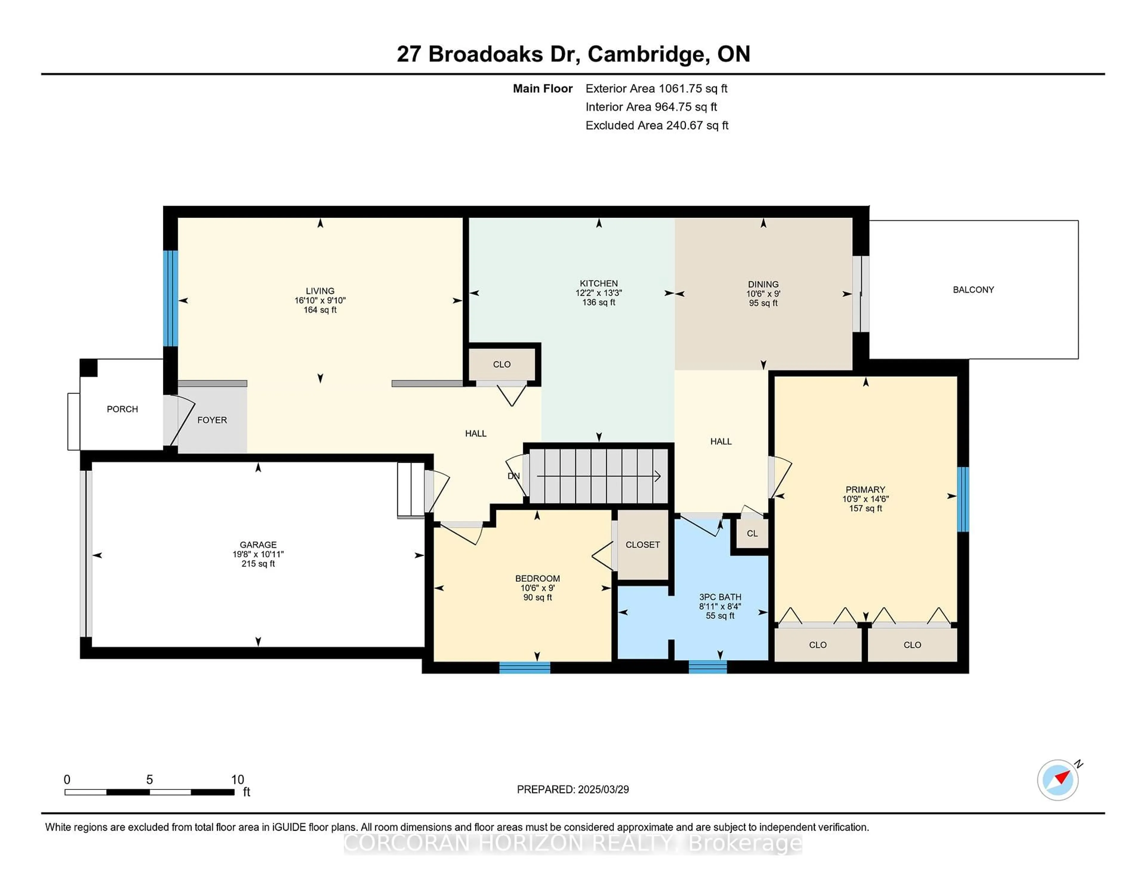 Floor plan for 27 Broadoaks Dr, Cambridge Ontario N1T 2C3