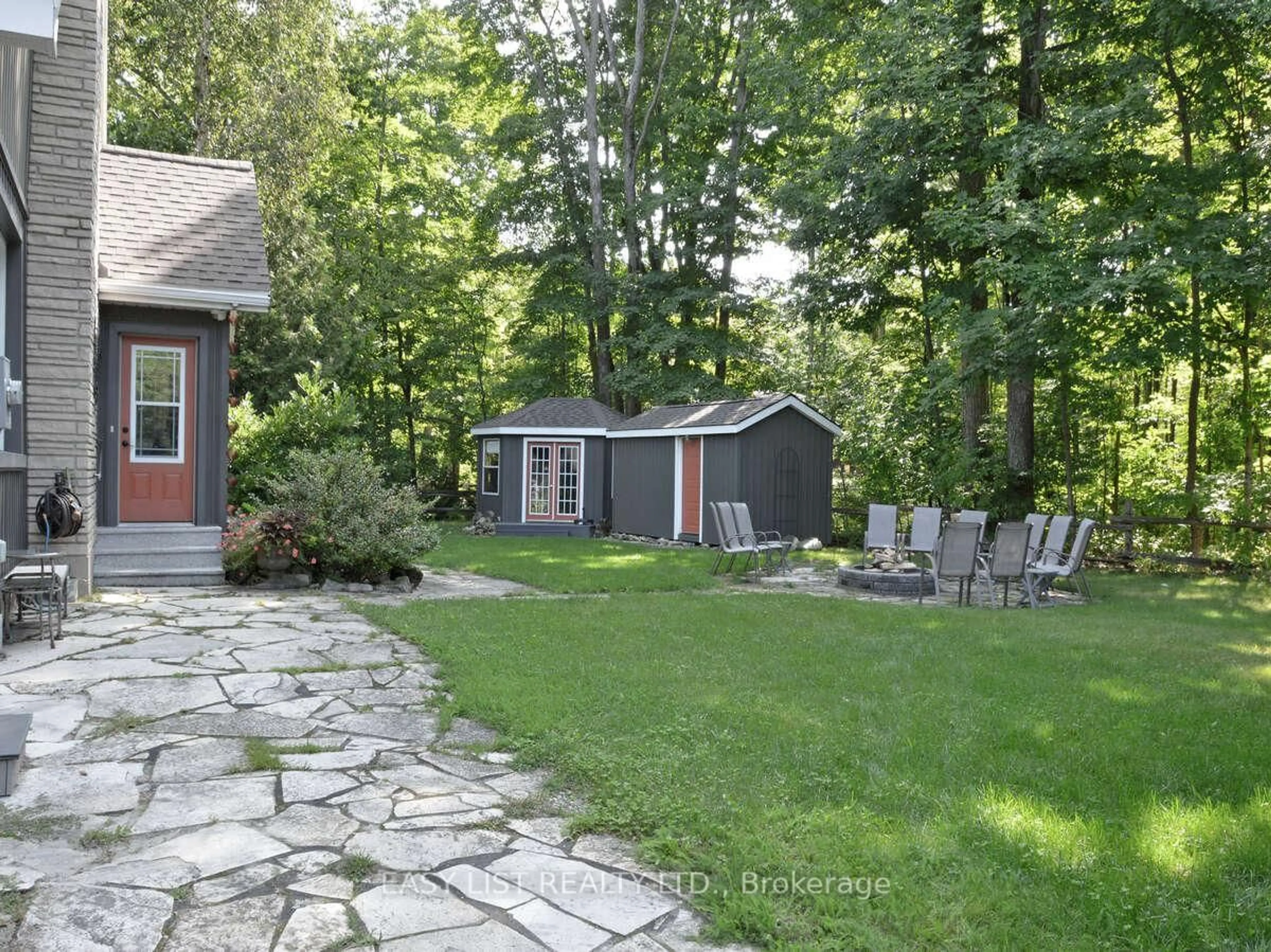 Patio, street for 424 Huron Rd, South Bruce Peninsula Ontario N0H 2T0