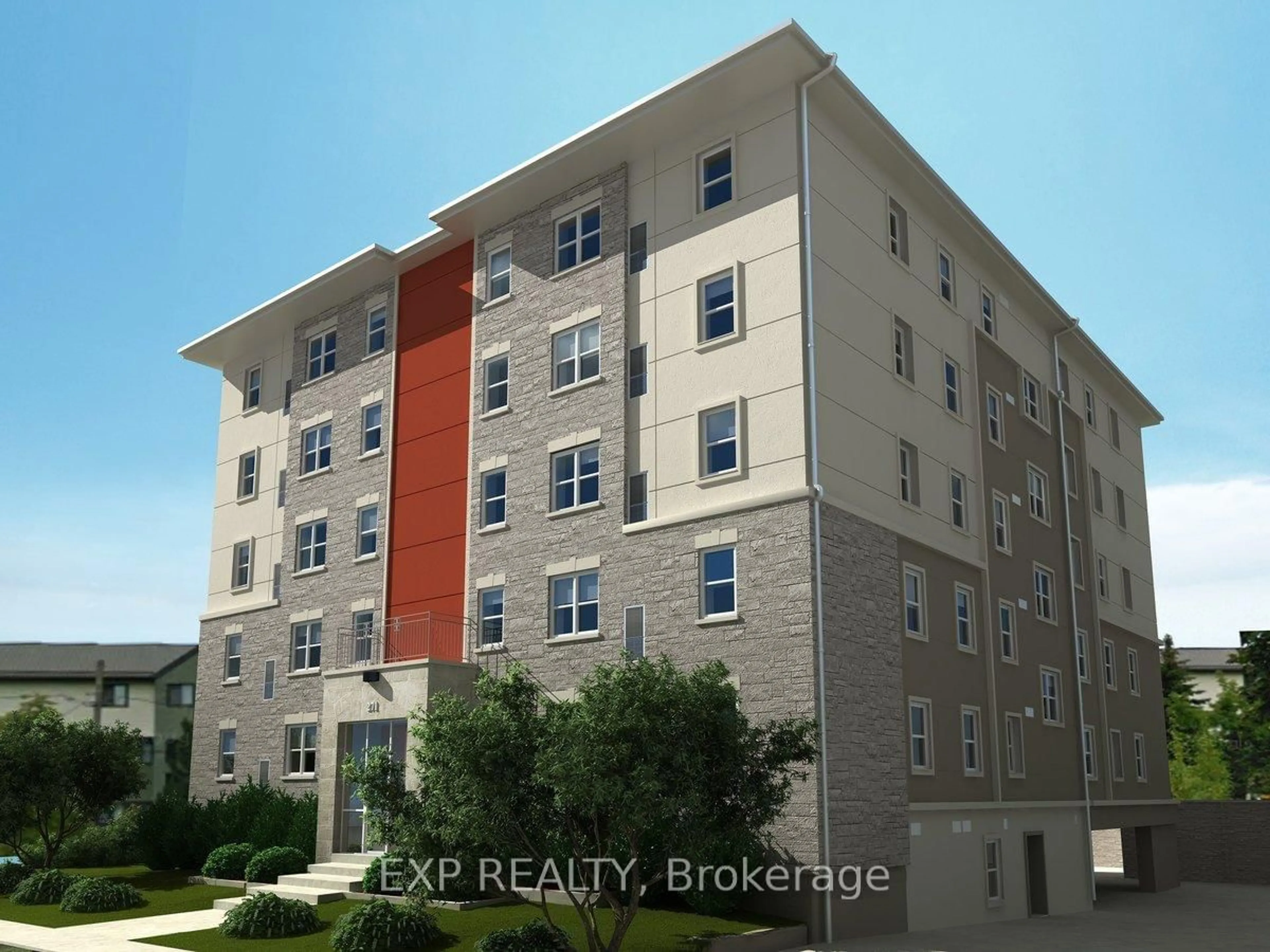 A pic from outside/outdoor area/front of a property/back of a property/a pic from drone, building for 271 Lester St #102, Waterloo Ontario N2L 3W6