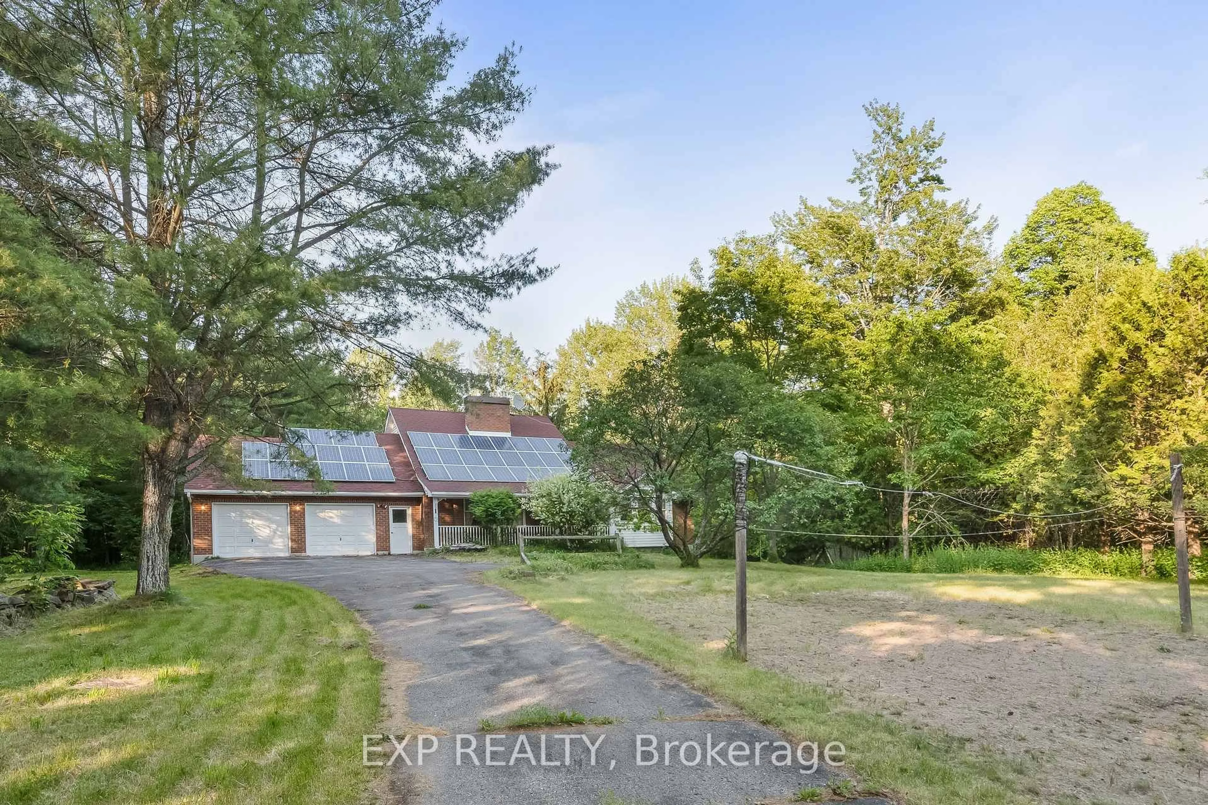 A pic from outside/outdoor area/front of a property/back of a property/a pic from drone, water/lake/river/ocean view for 1585 County 46 Rd, Havelock-Belmont-Methuen Ontario K0L 1Z0