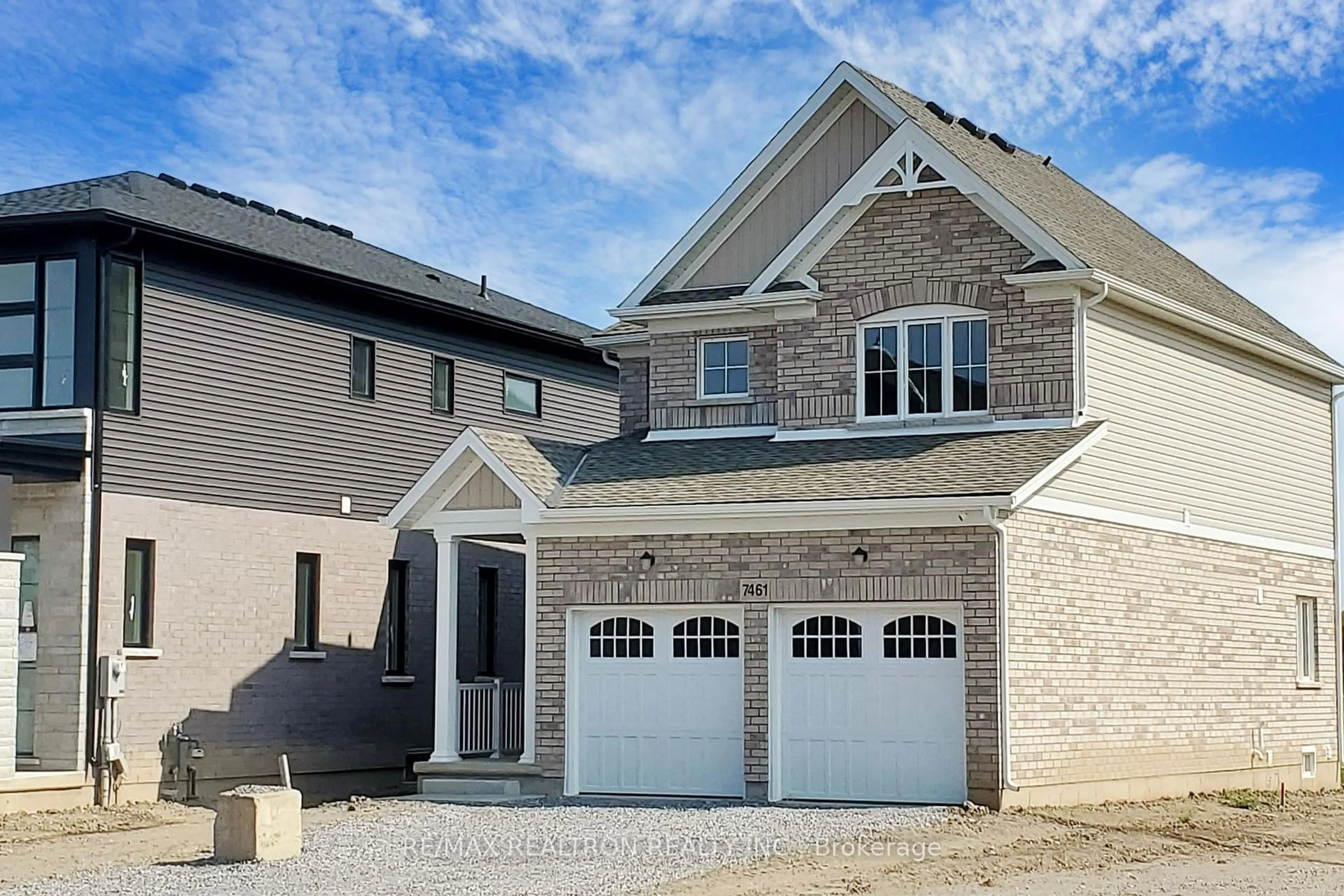 Home with brick exterior material, street for 7461 Majestic Tr, Niagara Falls Ontario L2H 0K7