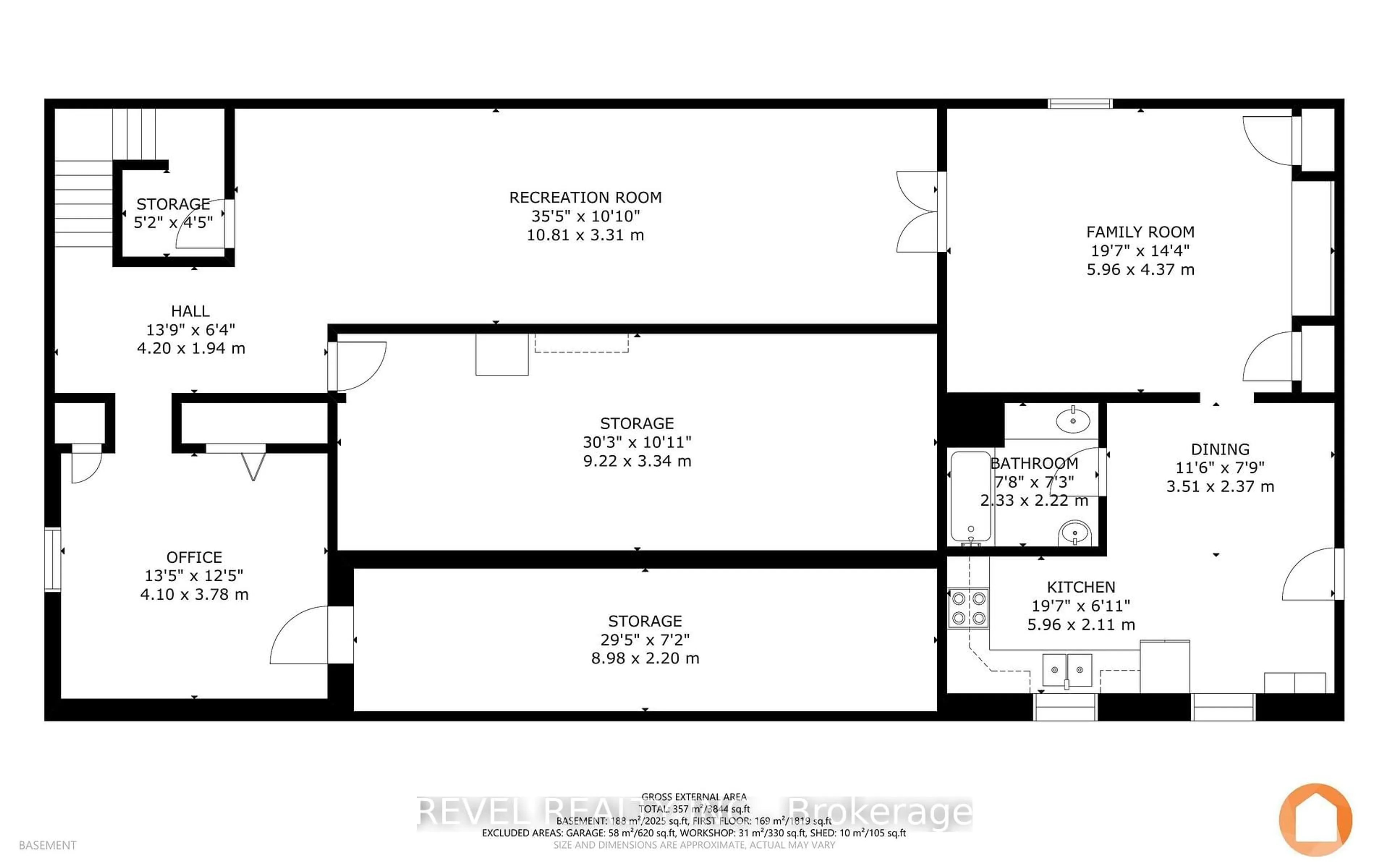 Floor plan for 1708 North Big Island Rd, Prince Edward County Ontario K0K 1W0