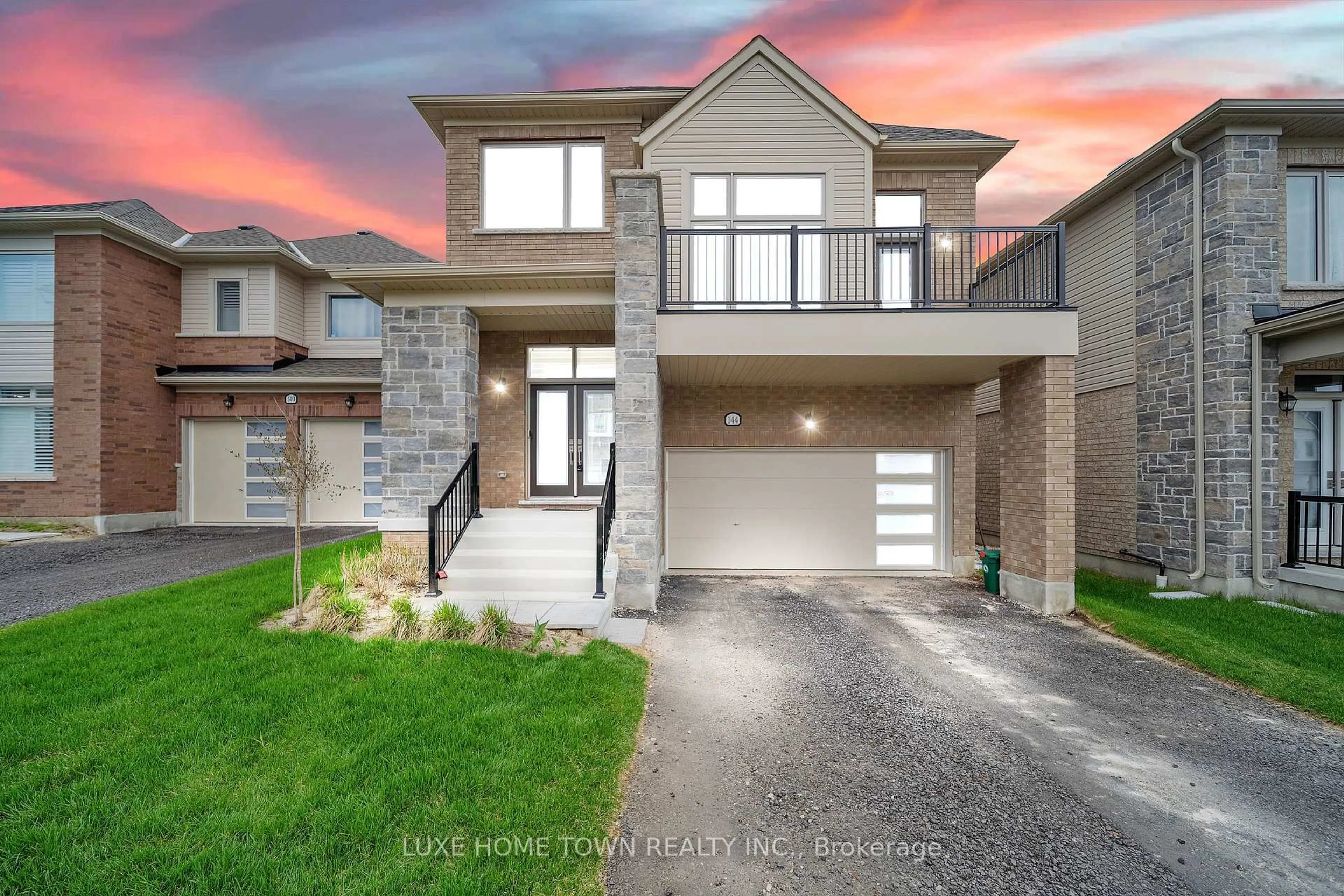 Home with brick exterior material, street for 144 Povey Rd, Centre Wellington Ontario N1M 0J6