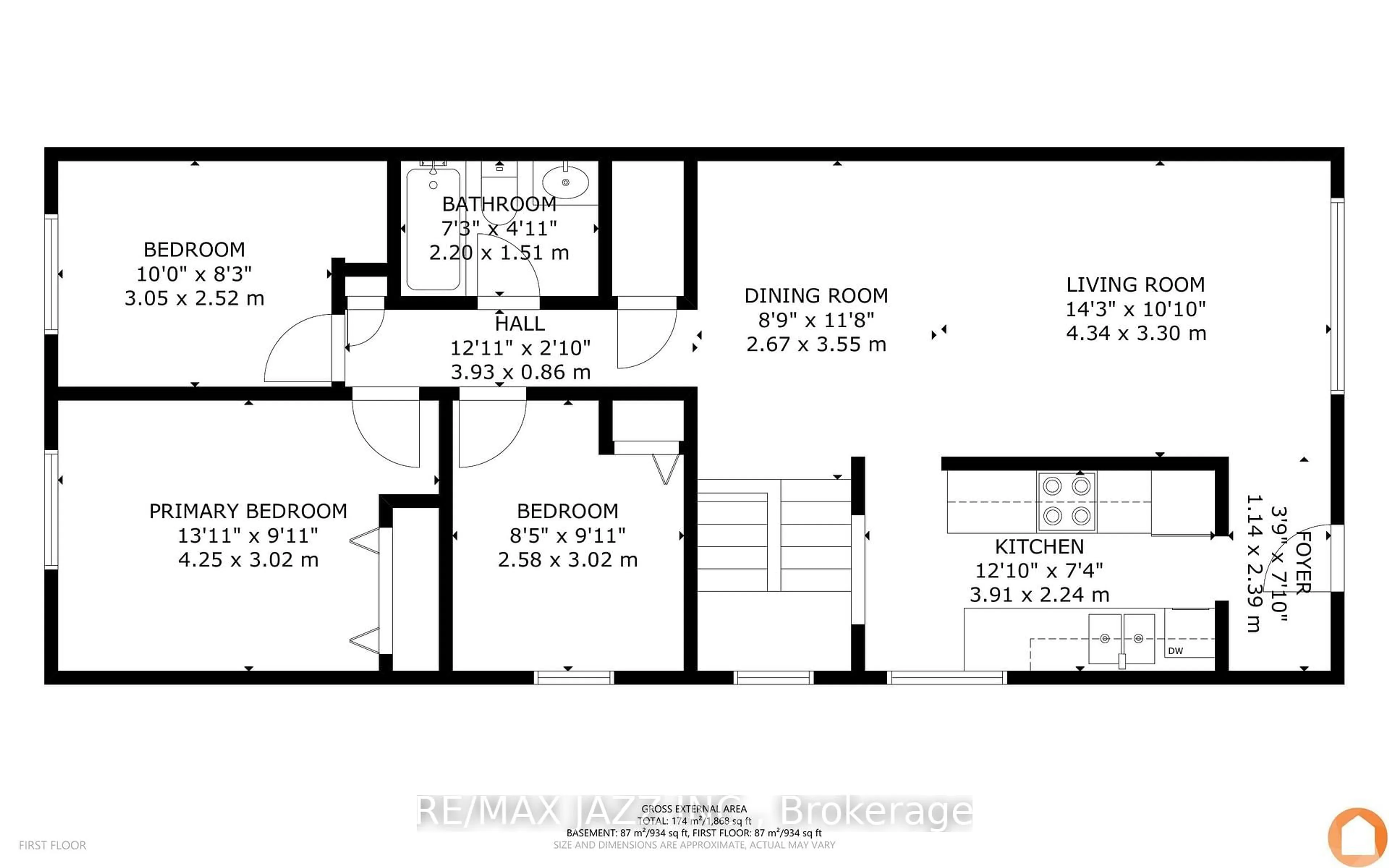 Floor plan for 30 McCabe St, Quinte West Ontario K8V 2B8
