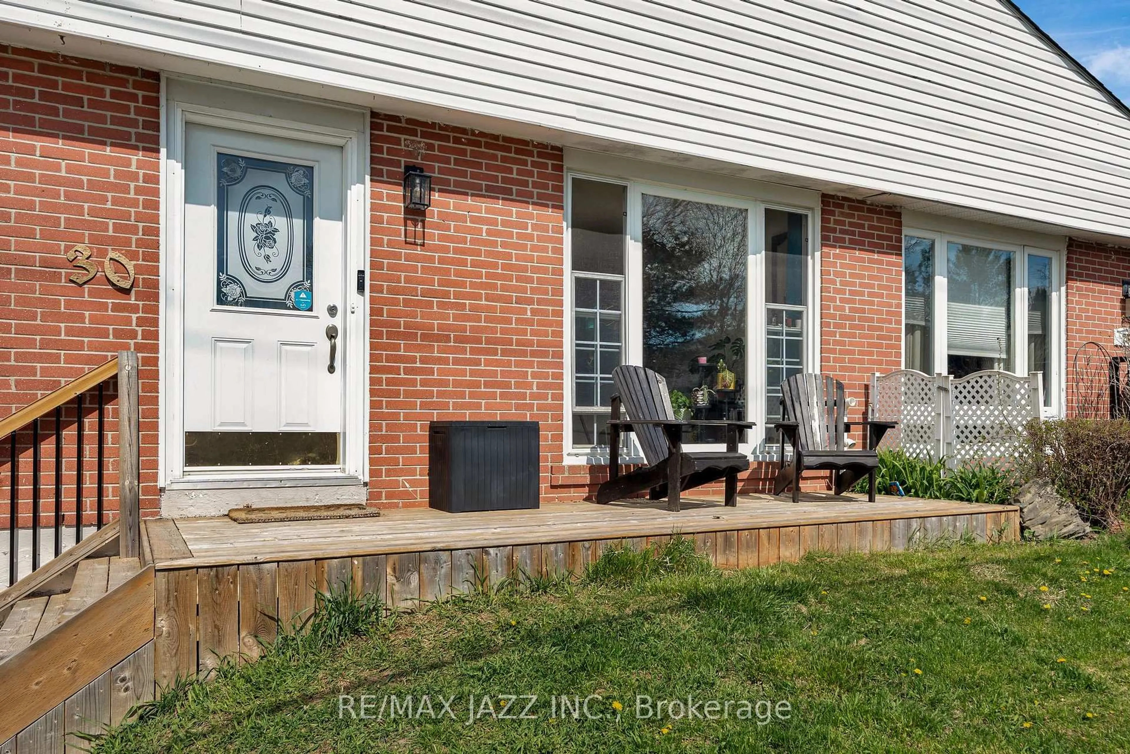 Home with brick exterior material, street for 30 McCabe St, Quinte West Ontario K8V 2B8