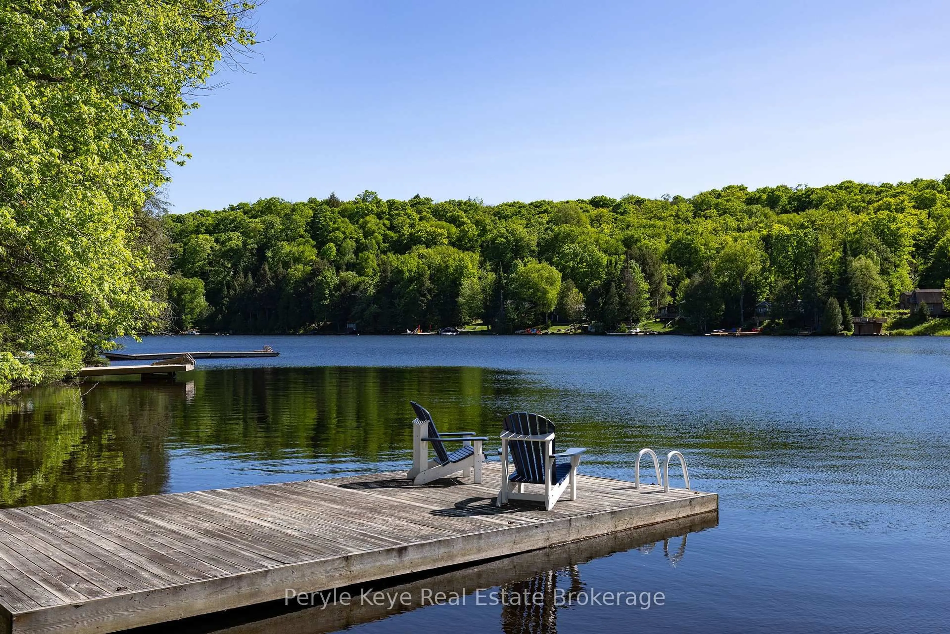 Patio, water/lake/river/ocean view for 1305 Bellwood Acres Rd, Lake of Bays Ontario P0B 1A0