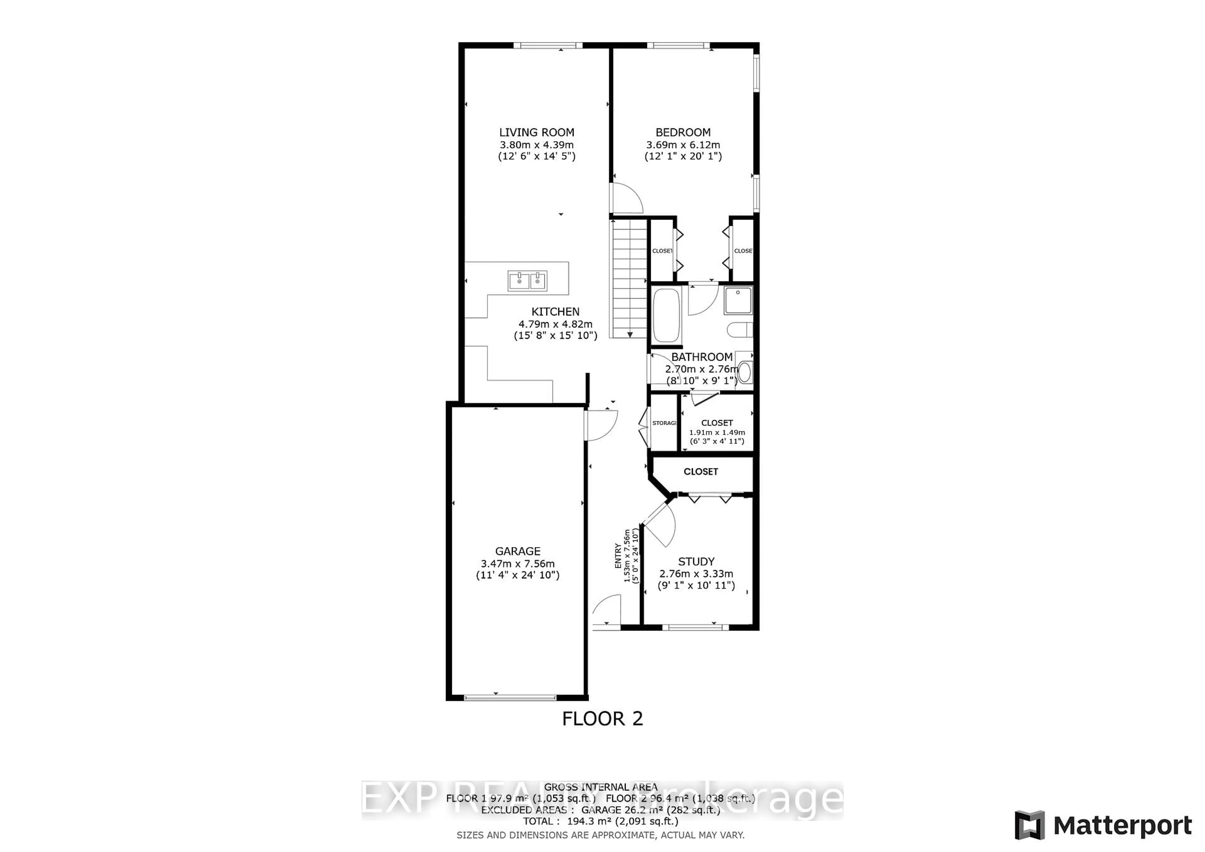 Floor plan for 5.5 South Court St, Norwich Ontario N0J 1P0