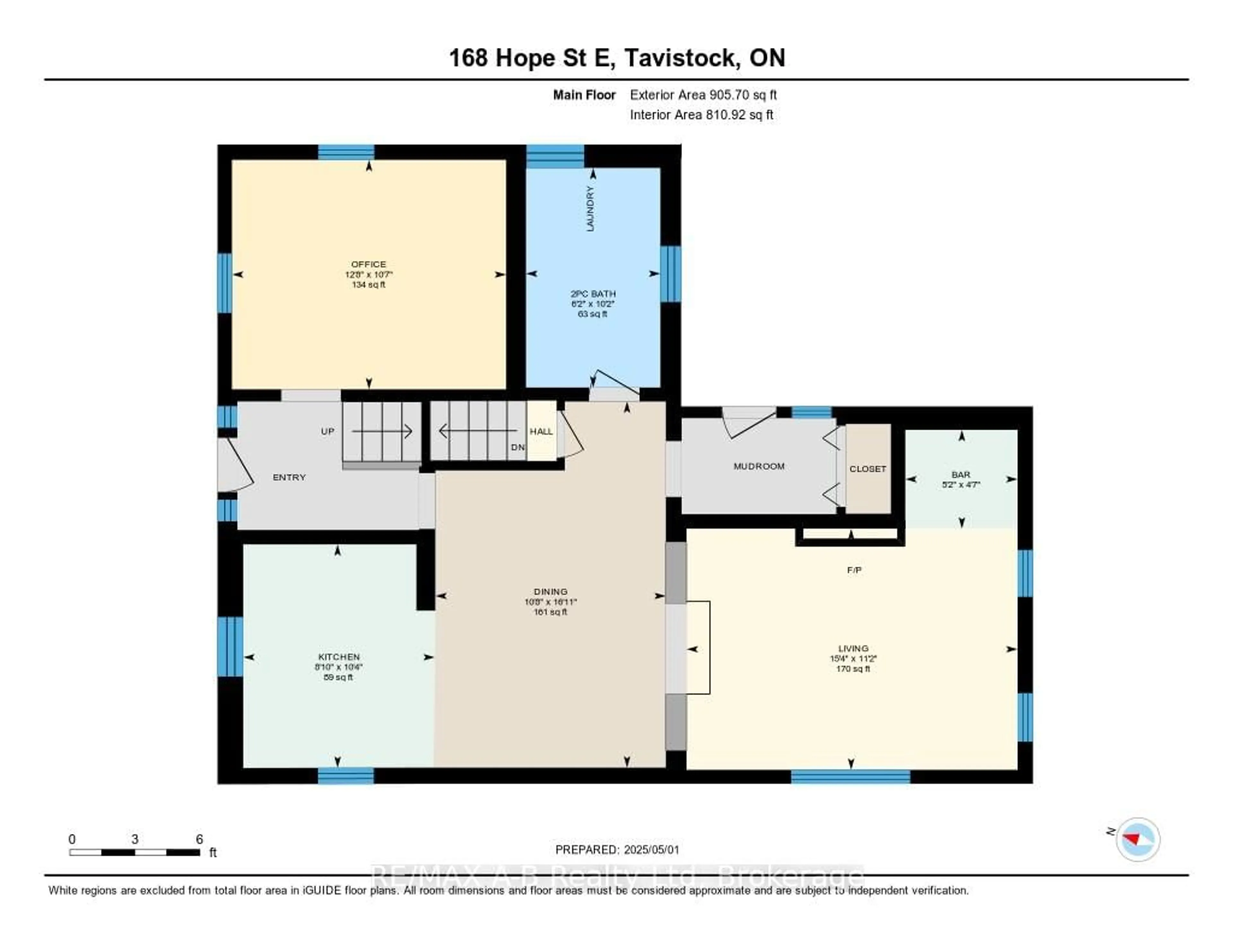 Floor plan for 168 Hope St, East Zorra-Tavistock Ontario N0B 2R0