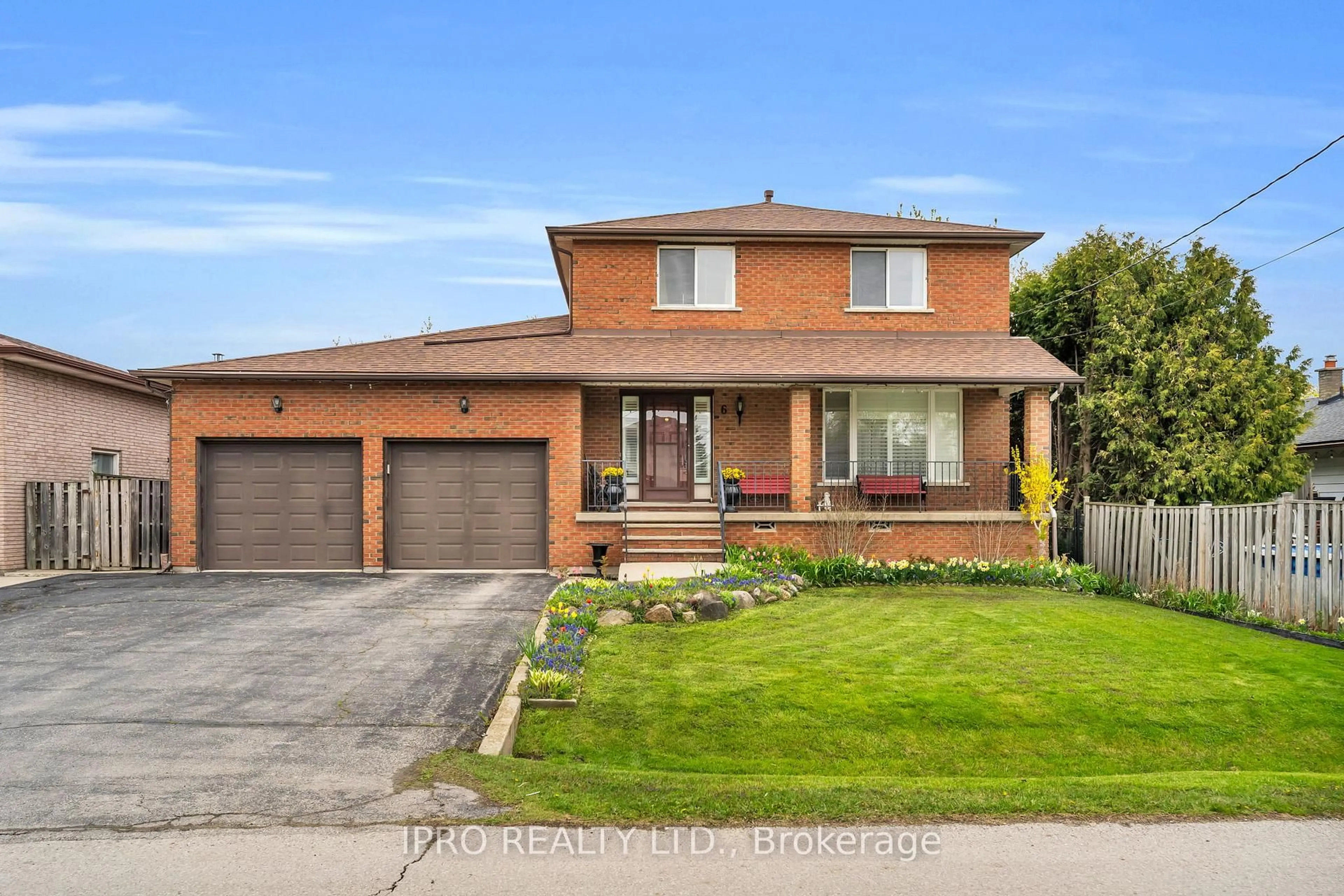 Home with brick exterior material, street for 6 Leckie Ave, Hamilton Ontario L8J 2S8