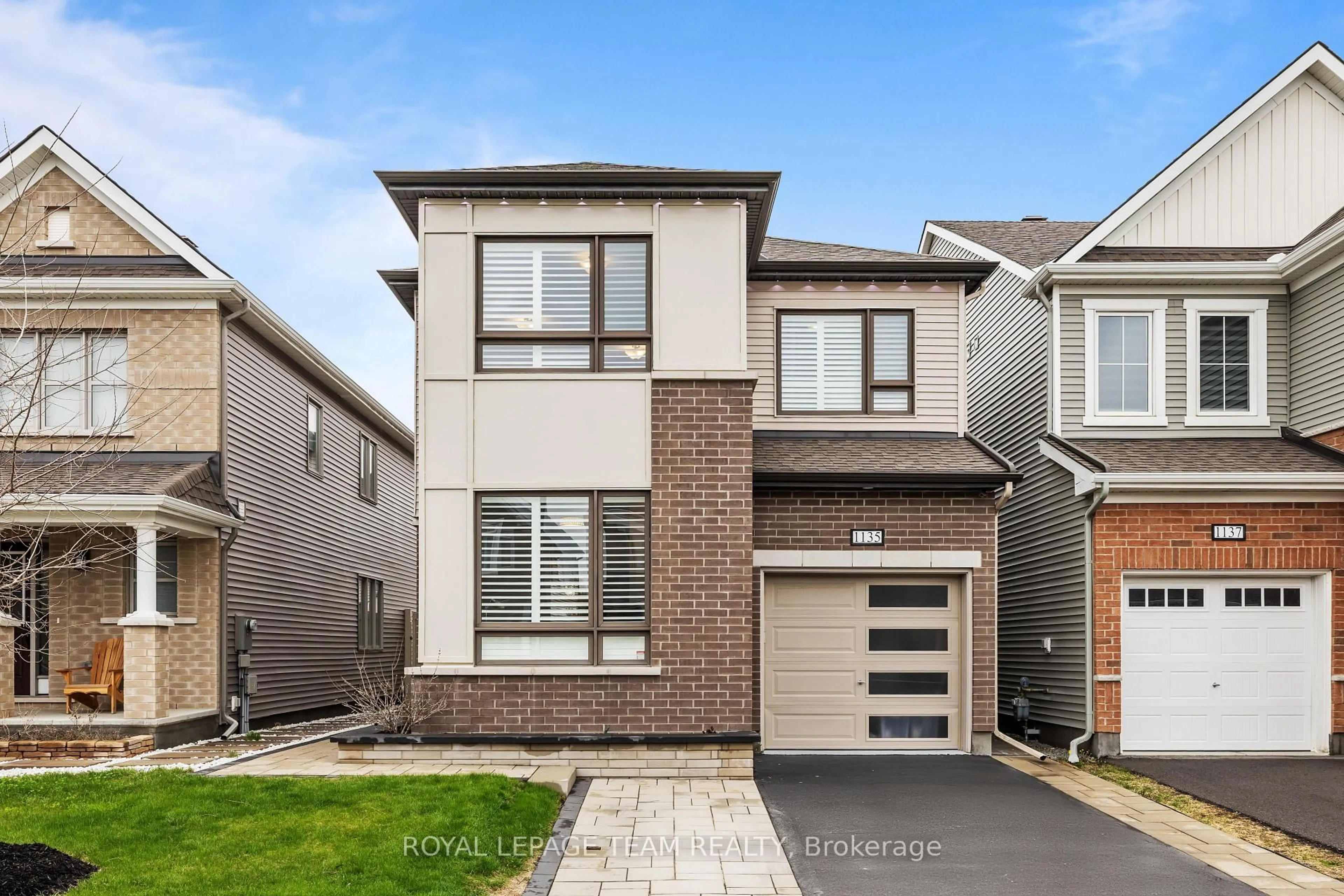 Home with brick exterior material, street for 1135 Apolune St, Ottawa Ontario K2J 6N8