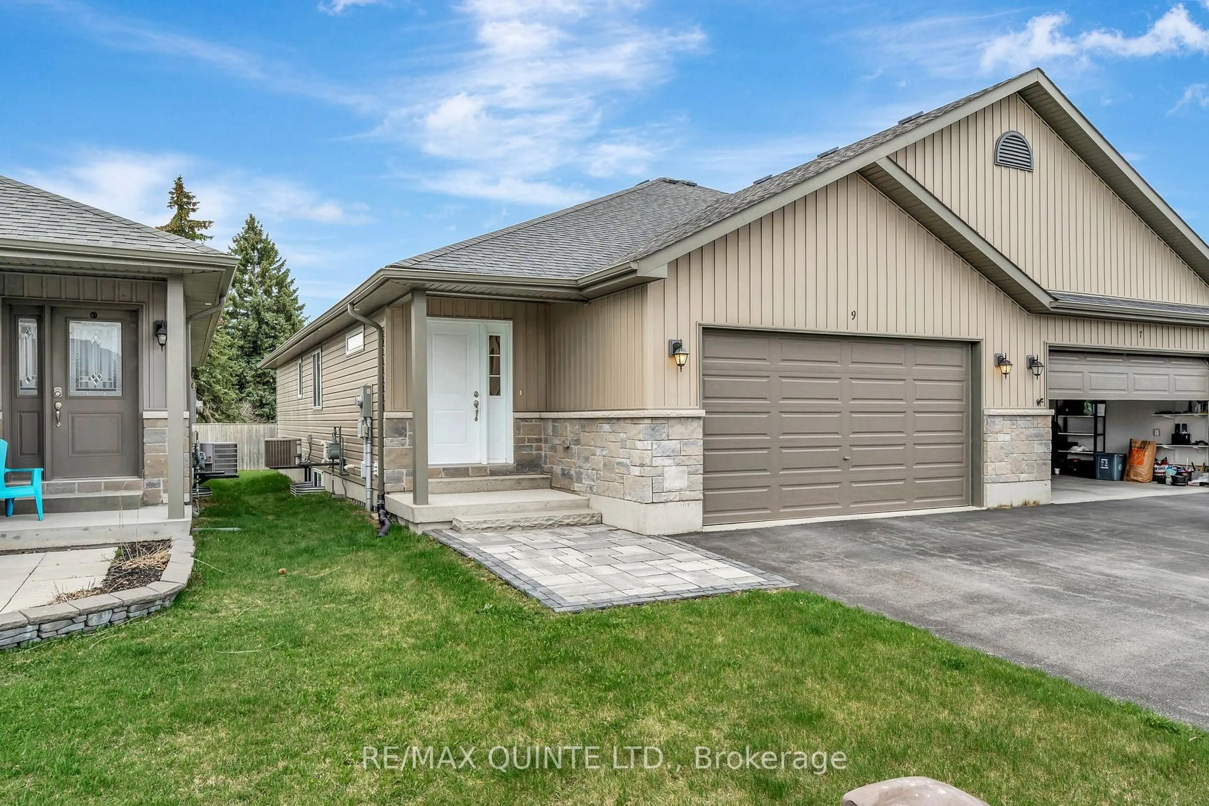 Home with brick exterior material, street for 9 Cobblestone St, Belleville Ontario K8P 0E2