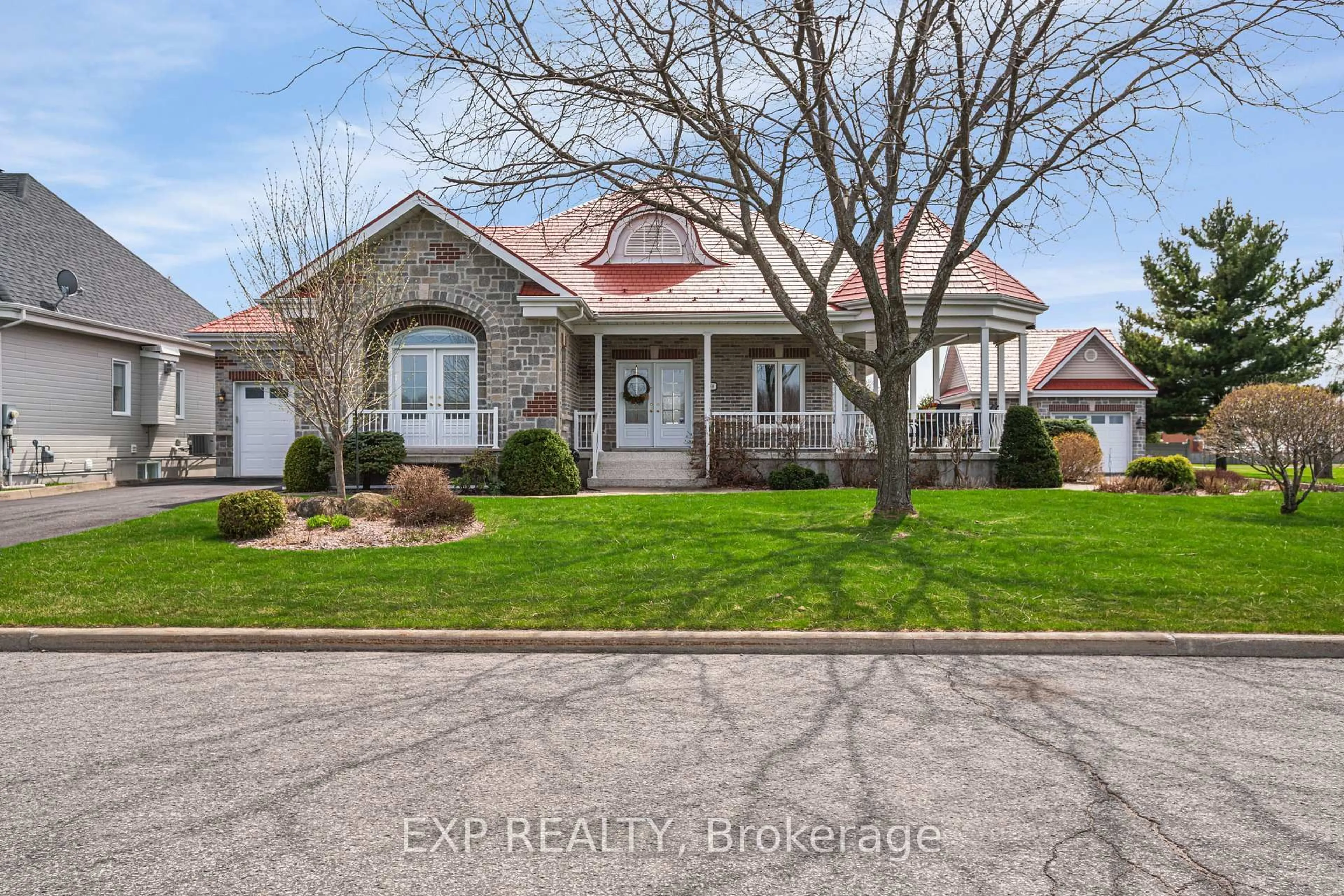 Home with brick exterior material, street for 338 Belle Rive St, Hawkesbury Ontario K6A 3S1