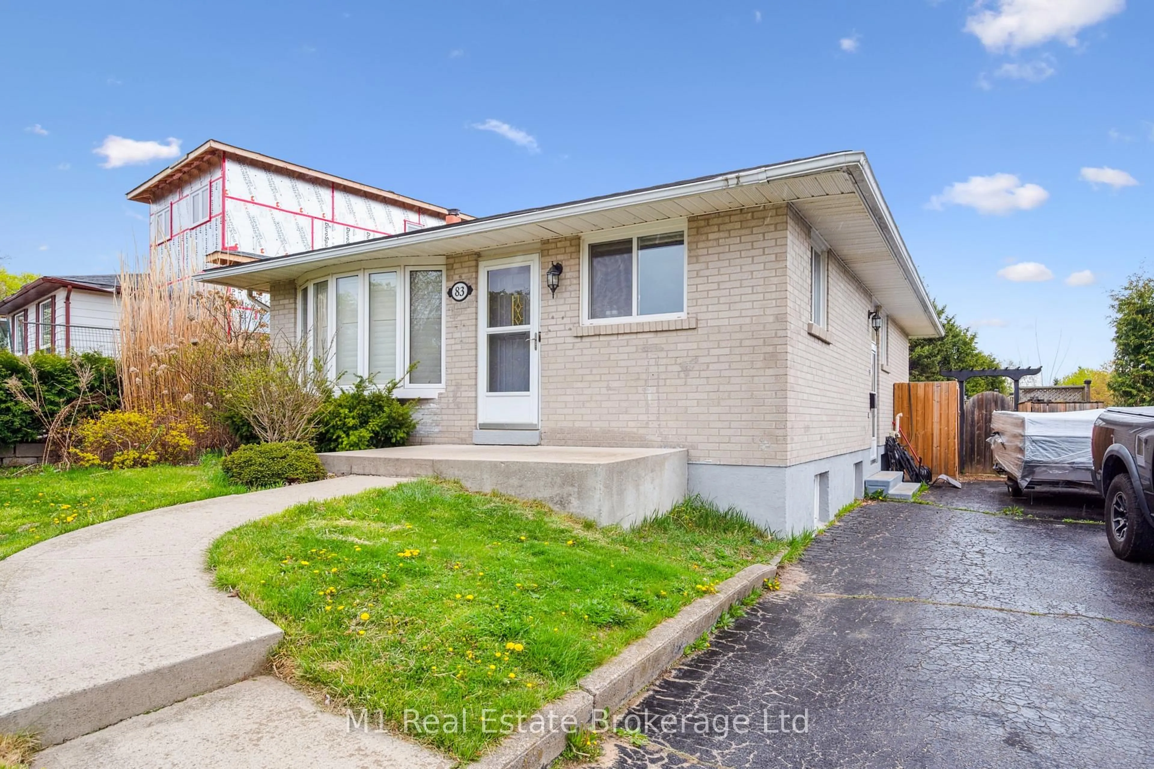 Home with brick exterior material, street for 83 Scott Rd, Cambridge Ontario N3C 2X6