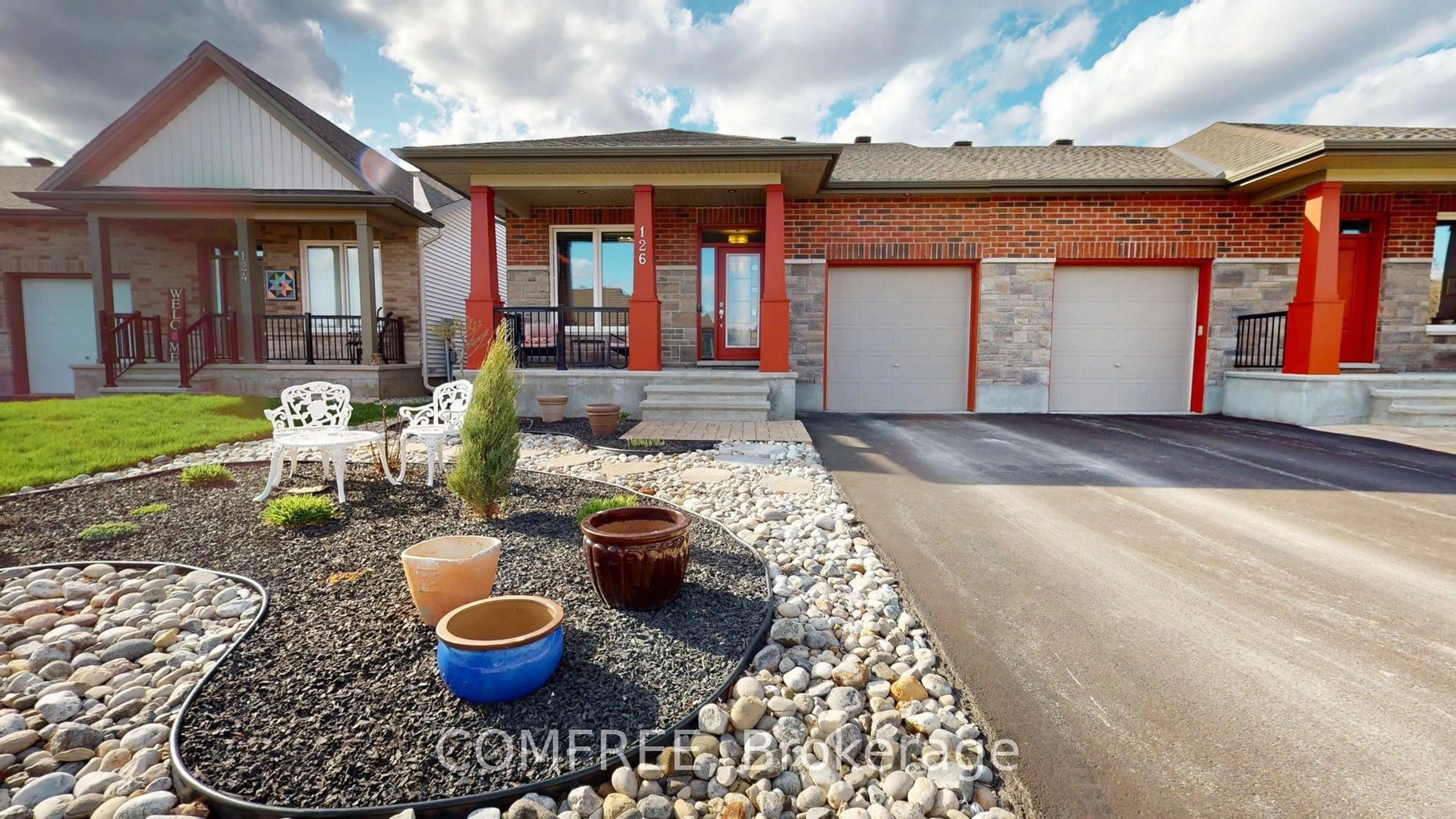 Home with brick exterior material, street for 126 Boxcar Cres, Russell Ontario K4R 0C4