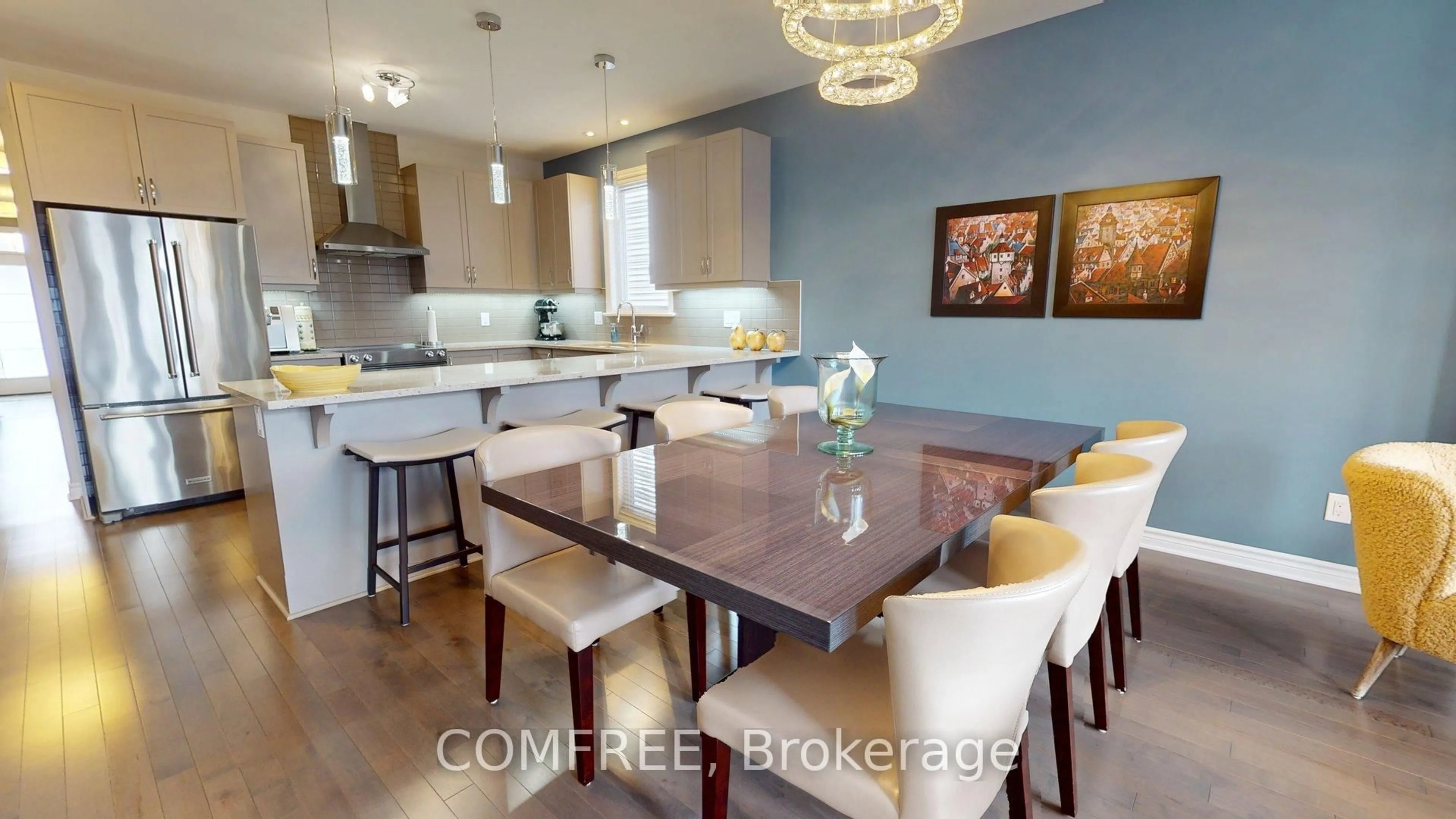 Open concept kitchen, unknown for 126 Boxcar Cres, Russell Ontario K4R 0C4