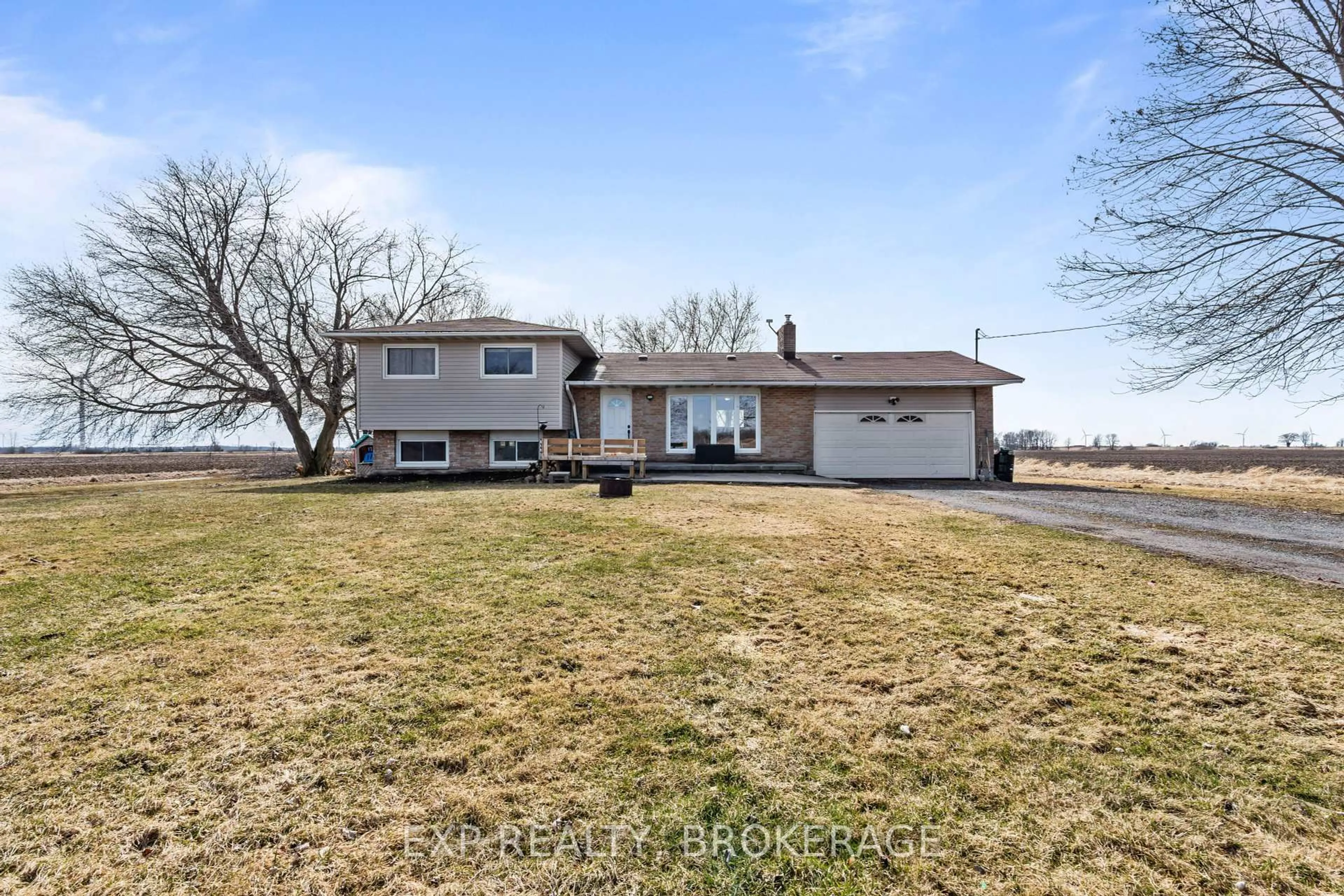 A pic from outside/outdoor area/front of a property/back of a property/a pic from drone, street for 701 HIGHWAY 95 N/A, Frontenac Islands Ontario K7M 8W2