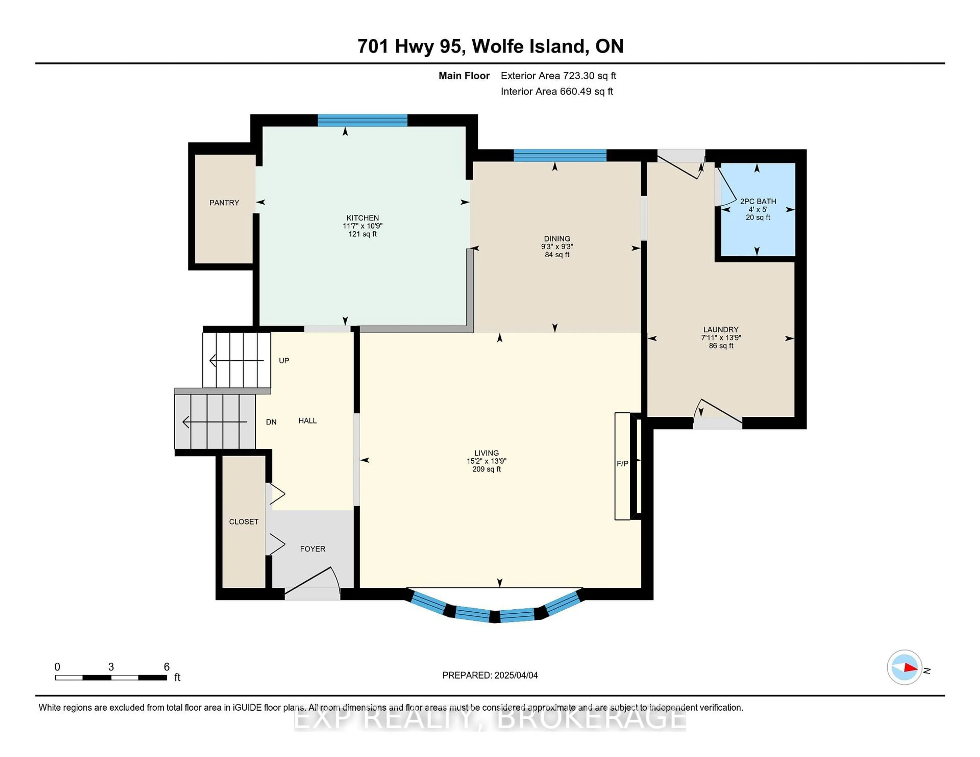 Floor plan for 701 HIGHWAY 95 N/A, Frontenac Islands Ontario K7M 8W2