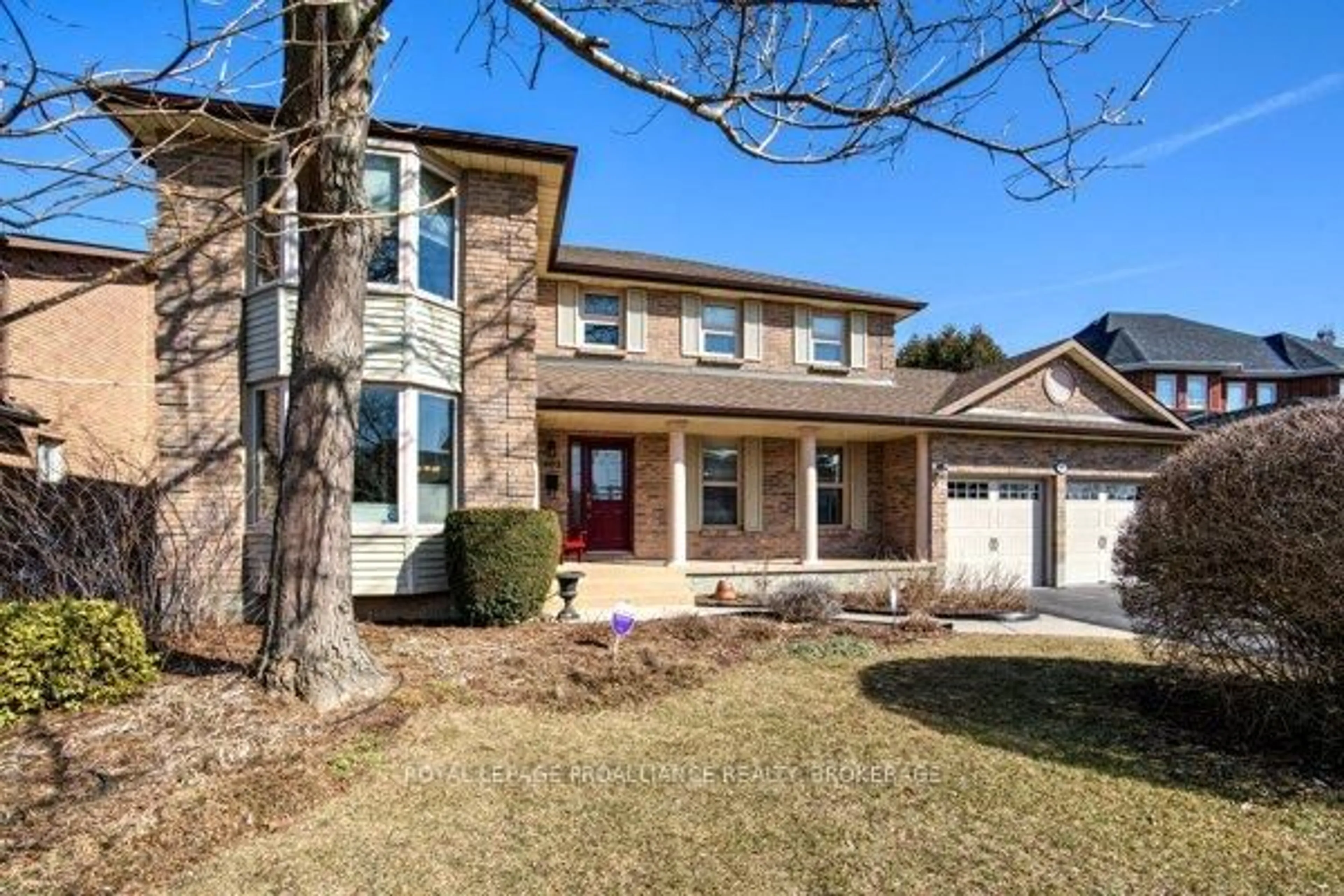 Home with brick exterior material, street for 402 Briarwood Dr, Kingston Ontario K7M 7V1
