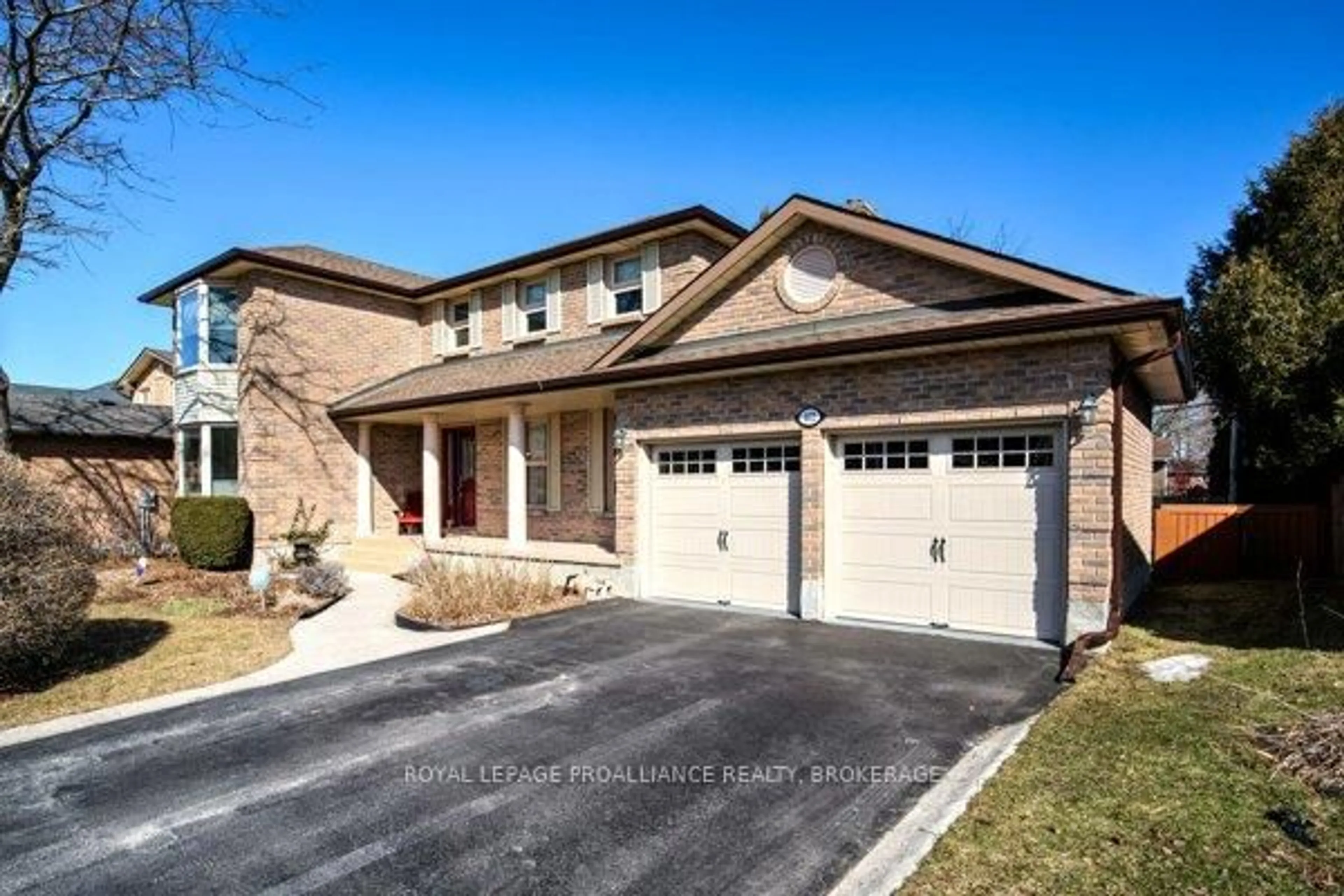 Home with brick exterior material, street for 402 Briarwood Dr, Kingston Ontario K7M 7V1