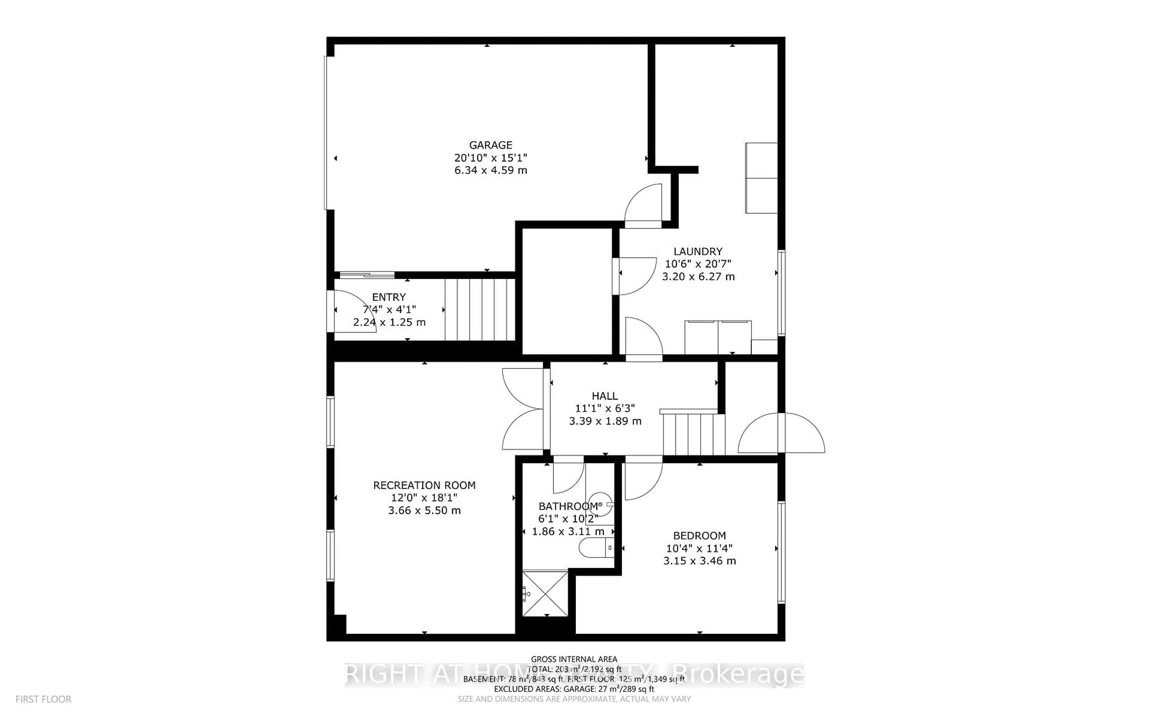 Floor plan for 31 Ashgrove Cres, Ottawa Ontario K2G 0S1