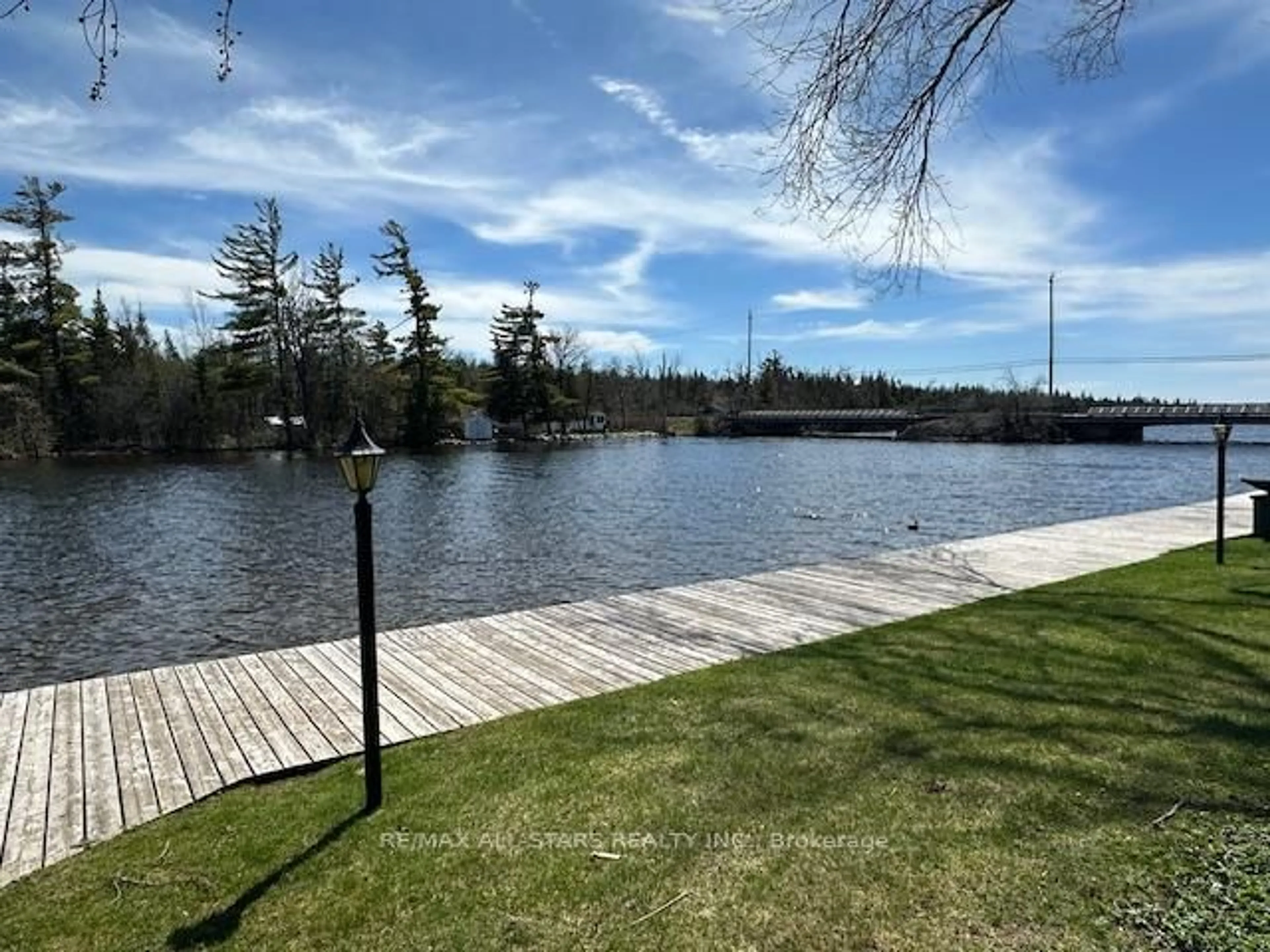 Patio, water/lake/river/ocean view for 200 East St #210, Kawartha Lakes Ontario K0M 1A0