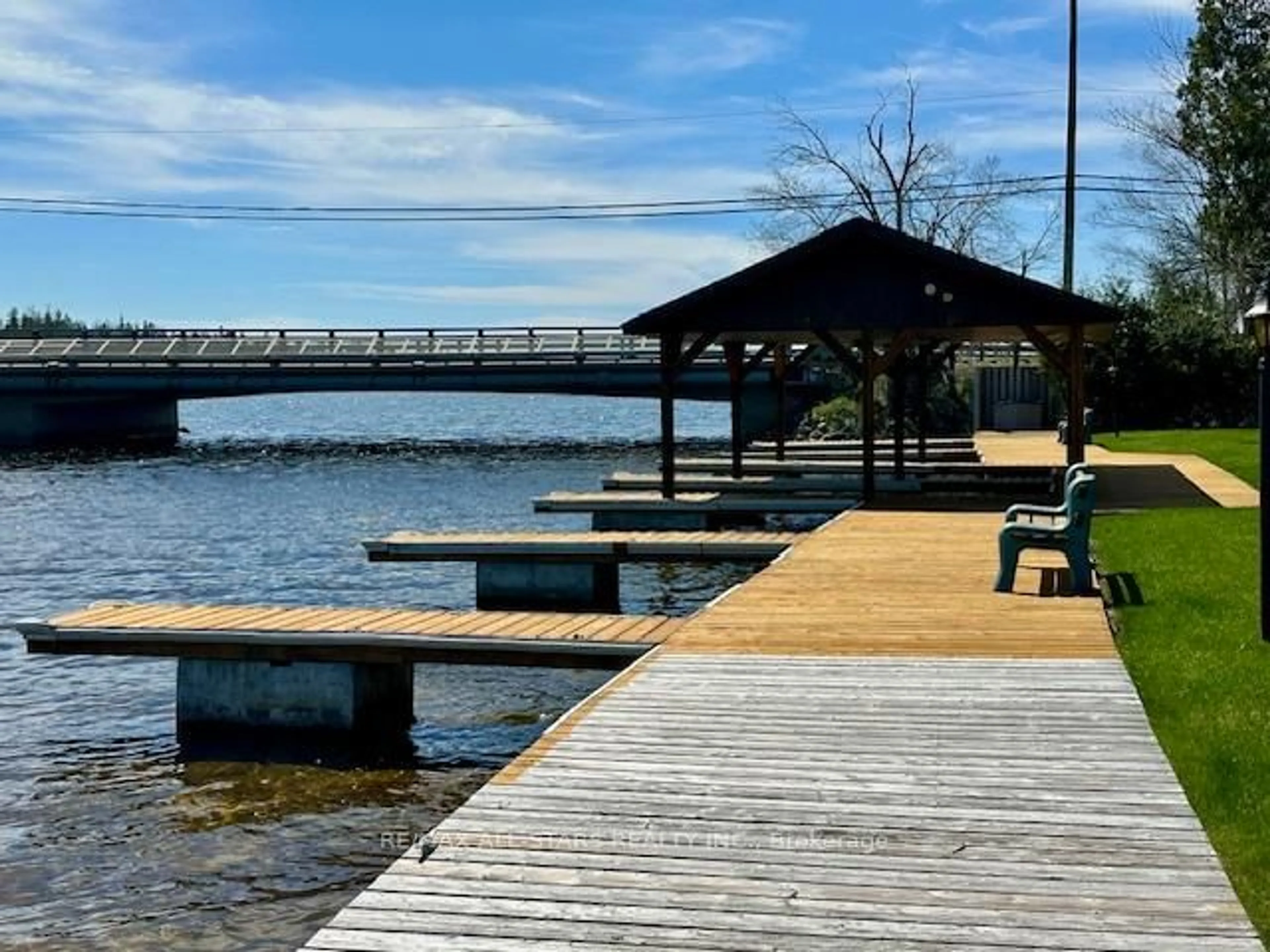 Patio, water/lake/river/ocean view for 200 East St #210, Kawartha Lakes Ontario K0M 1A0