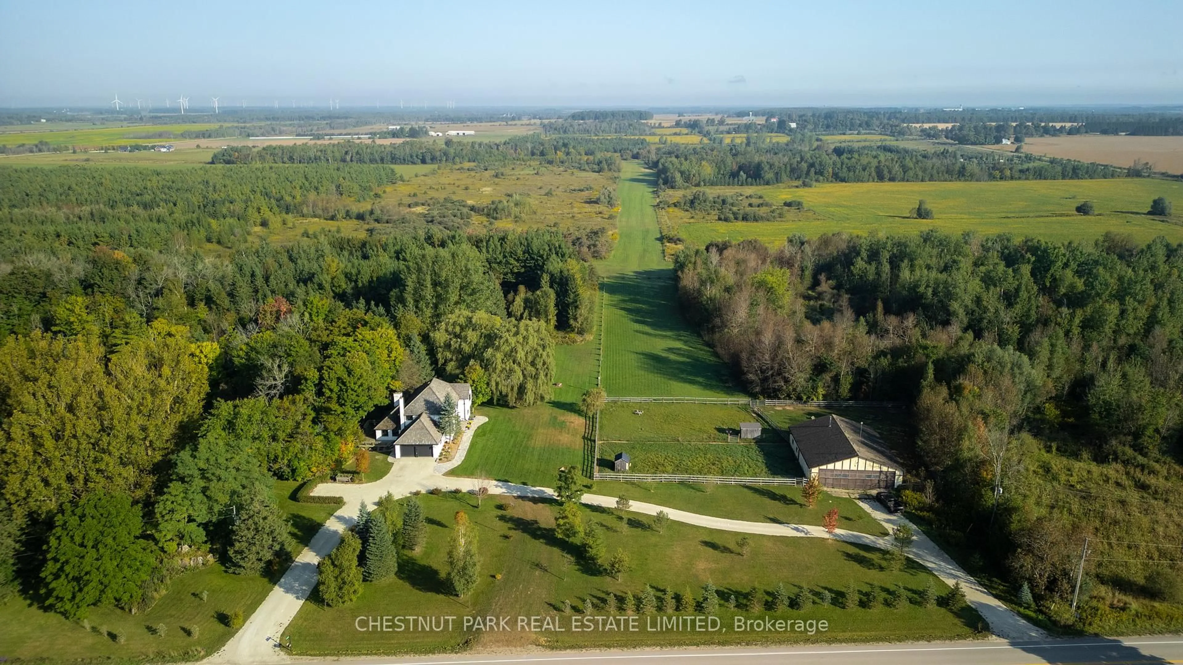 A pic from outside/outdoor area/front of a property/back of a property/a pic from drone, water/lake/river/ocean view for 385081 20 Sdrd, Amaranth Ontario L9W 3Z4