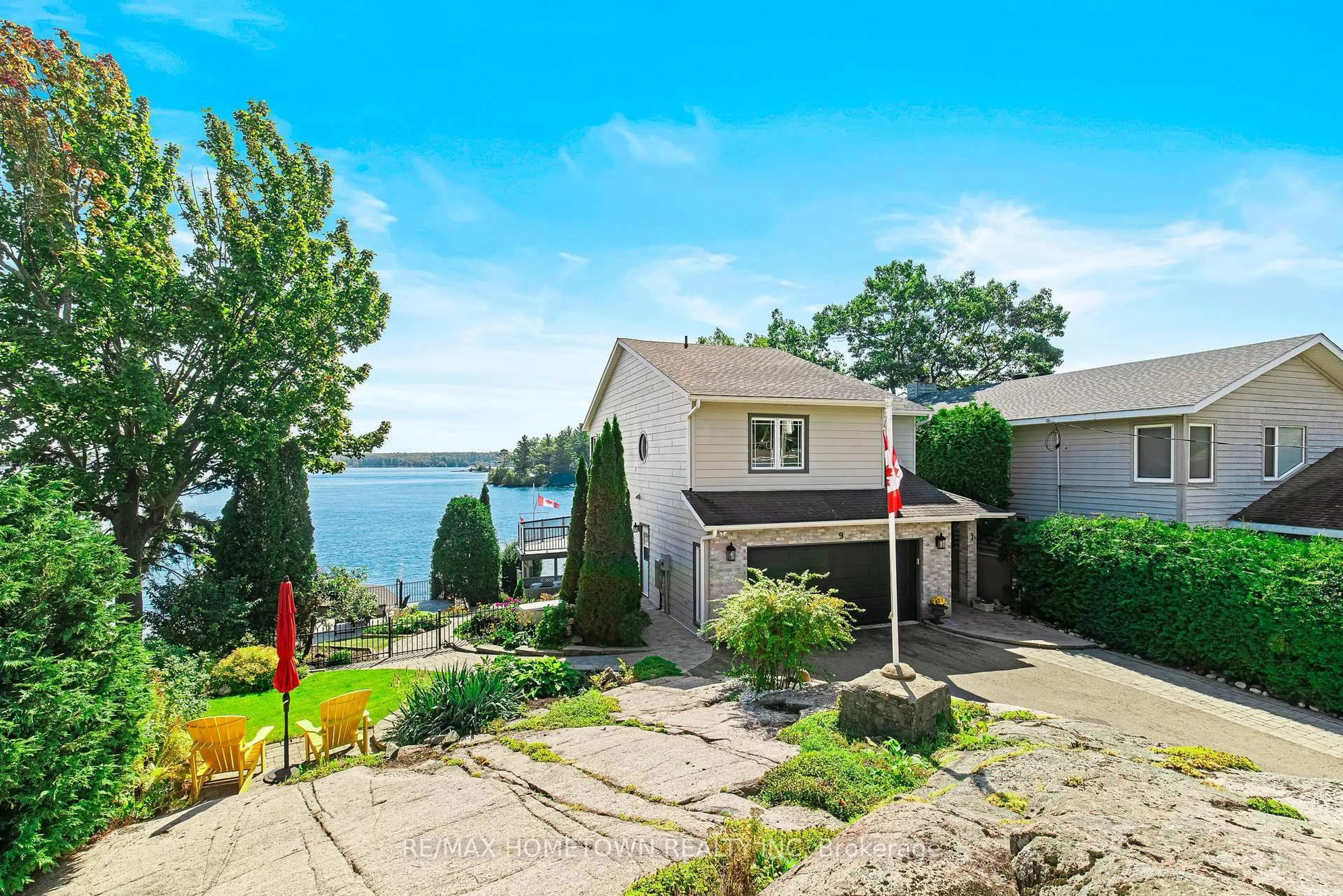 Patio, water/lake/river/ocean view for 9 BAYVIEW Rd, Brockville Ontario K6V 5S2